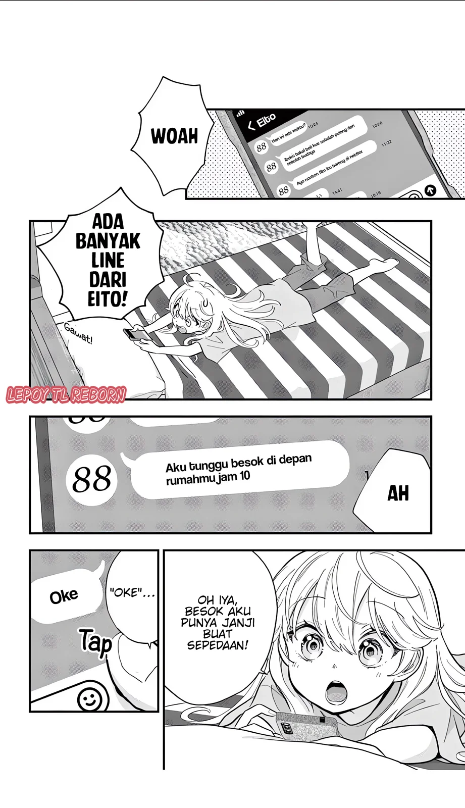 Uesugi-kun wa Onnanoko wo Yametai Chapter 7 - halaman 6