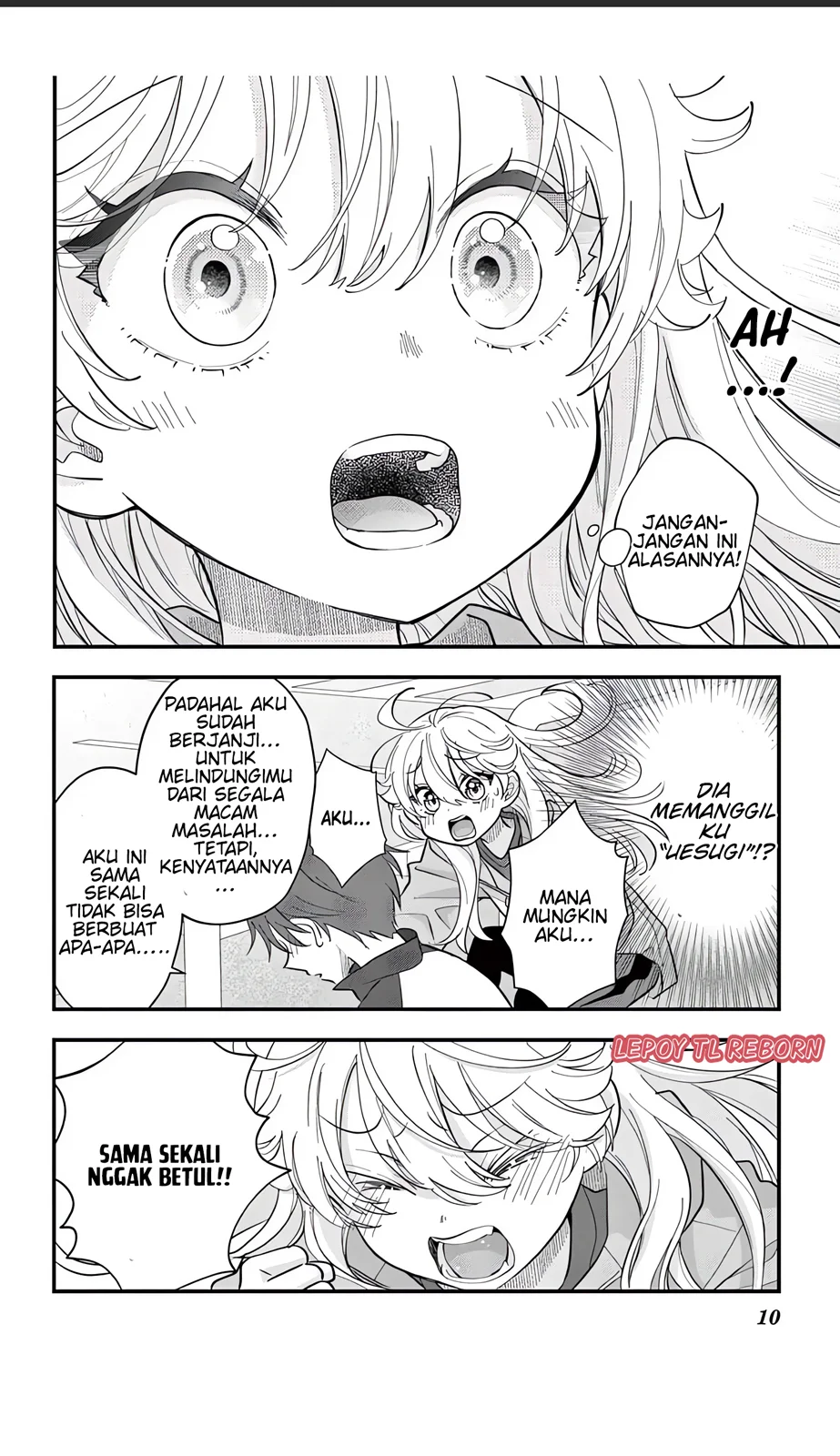 Uesugi-kun wa Onnanoko wo Yametai Chapter 8 - halaman 10