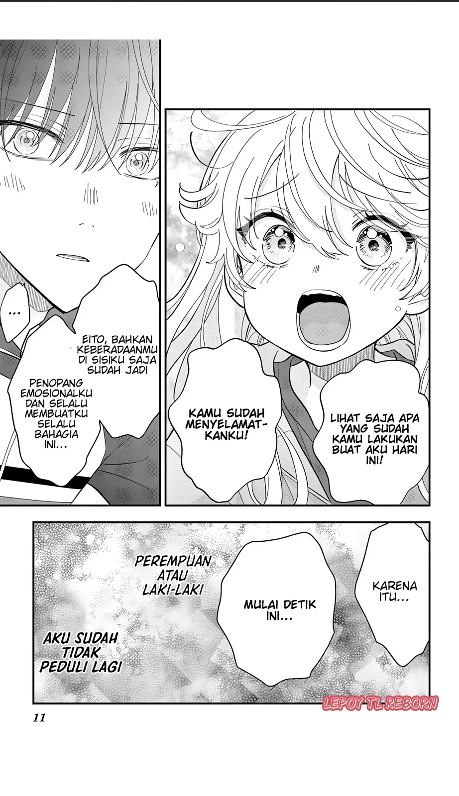 Uesugi-kun wa Onnanoko wo Yametai Chapter 8 - halaman 11