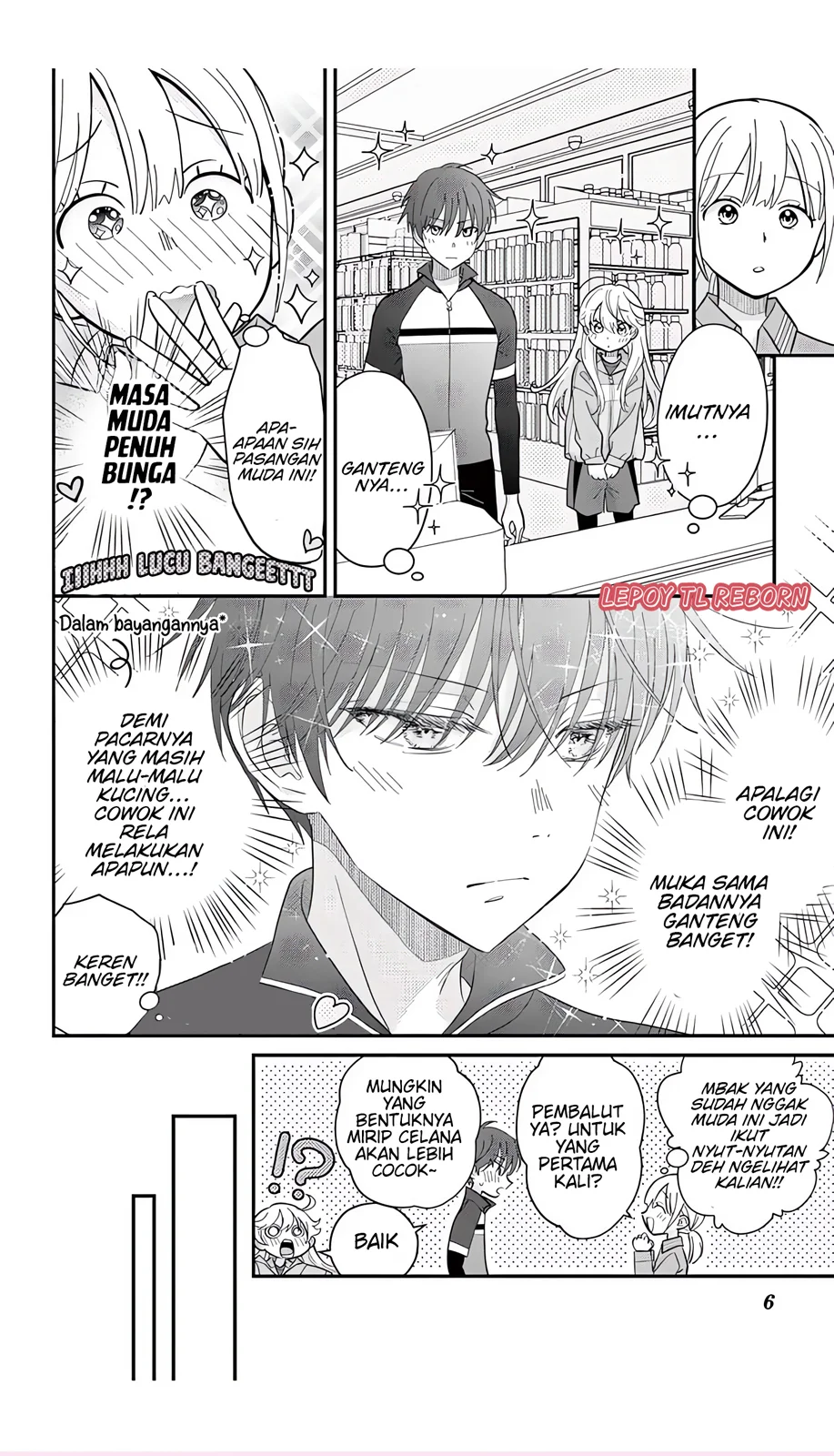 Uesugi-kun wa Onnanoko wo Yametai Chapter 8 - halaman 6