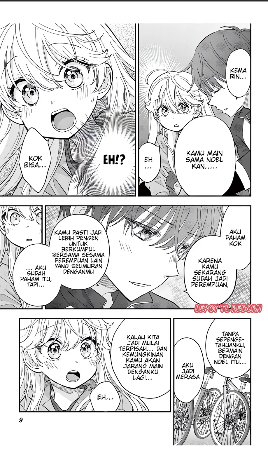Uesugi-kun wa Onnanoko wo Yametai Chapter 8 - halaman 9