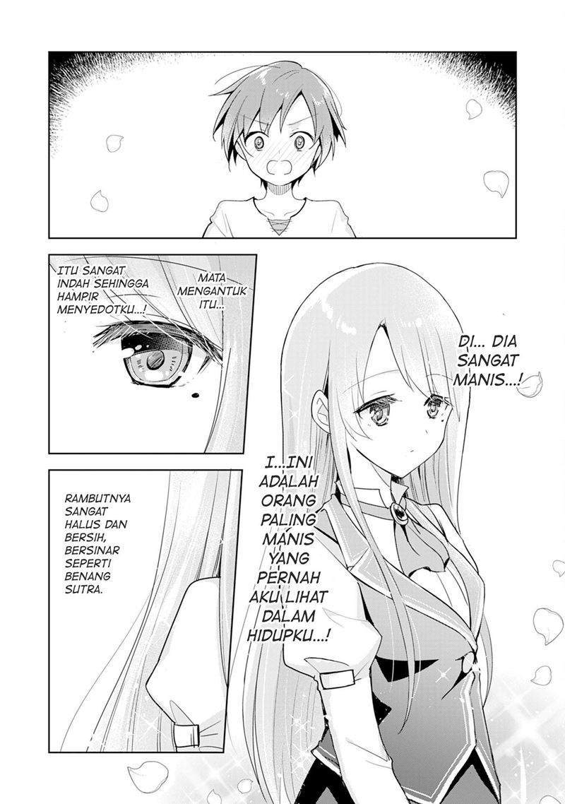 Uketsukejo ni Kokuhaku Shitakute Girudo ni Kayoitsumetara Eiyu ni Natteta Chapter 1 - halaman 9
