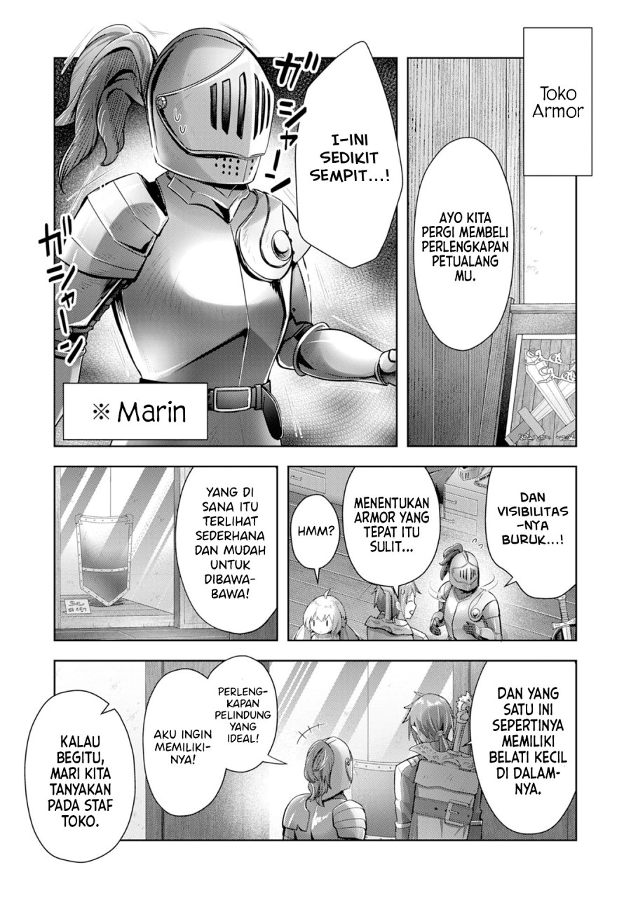 Uketsukejo ni Kokuhaku Shitakute Girudo ni Kayoitsumetara Eiyu ni Natteta Chapter 10 - halaman 13