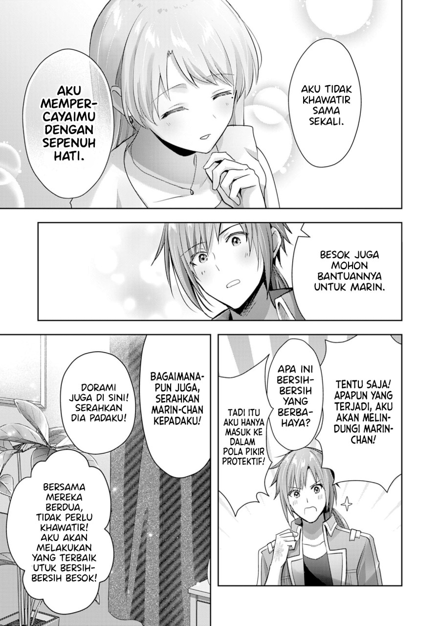 Uketsukejo ni Kokuhaku Shitakute Girudo ni Kayoitsumetara Eiyu ni Natteta Chapter 10 - halaman 21