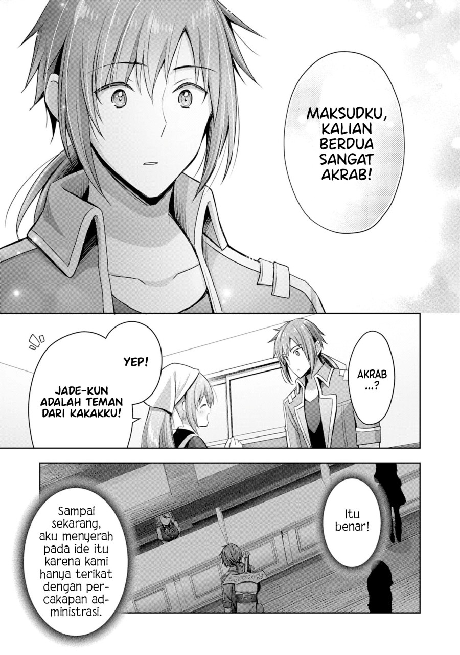 Uketsukejo ni Kokuhaku Shitakute Girudo ni Kayoitsumetara Eiyu ni Natteta Chapter 10 - halaman 28