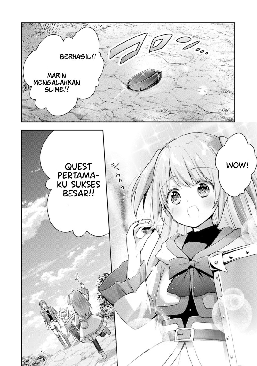 Uketsukejo ni Kokuhaku Shitakute Girudo ni Kayoitsumetara Eiyu ni Natteta Chapter 11 - halaman 21