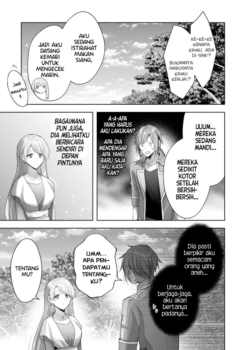 Uketsukejo ni Kokuhaku Shitakute Girudo ni Kayoitsumetara Eiyu ni Natteta Chapter 11 - halaman 4