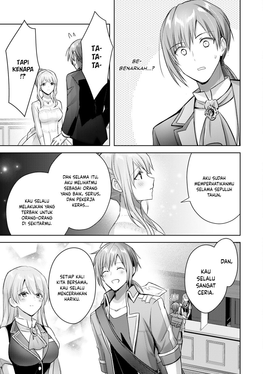 Uketsukejo ni Kokuhaku Shitakute Girudo ni Kayoitsumetara Eiyu ni Natteta Chapter 15 - halaman 12