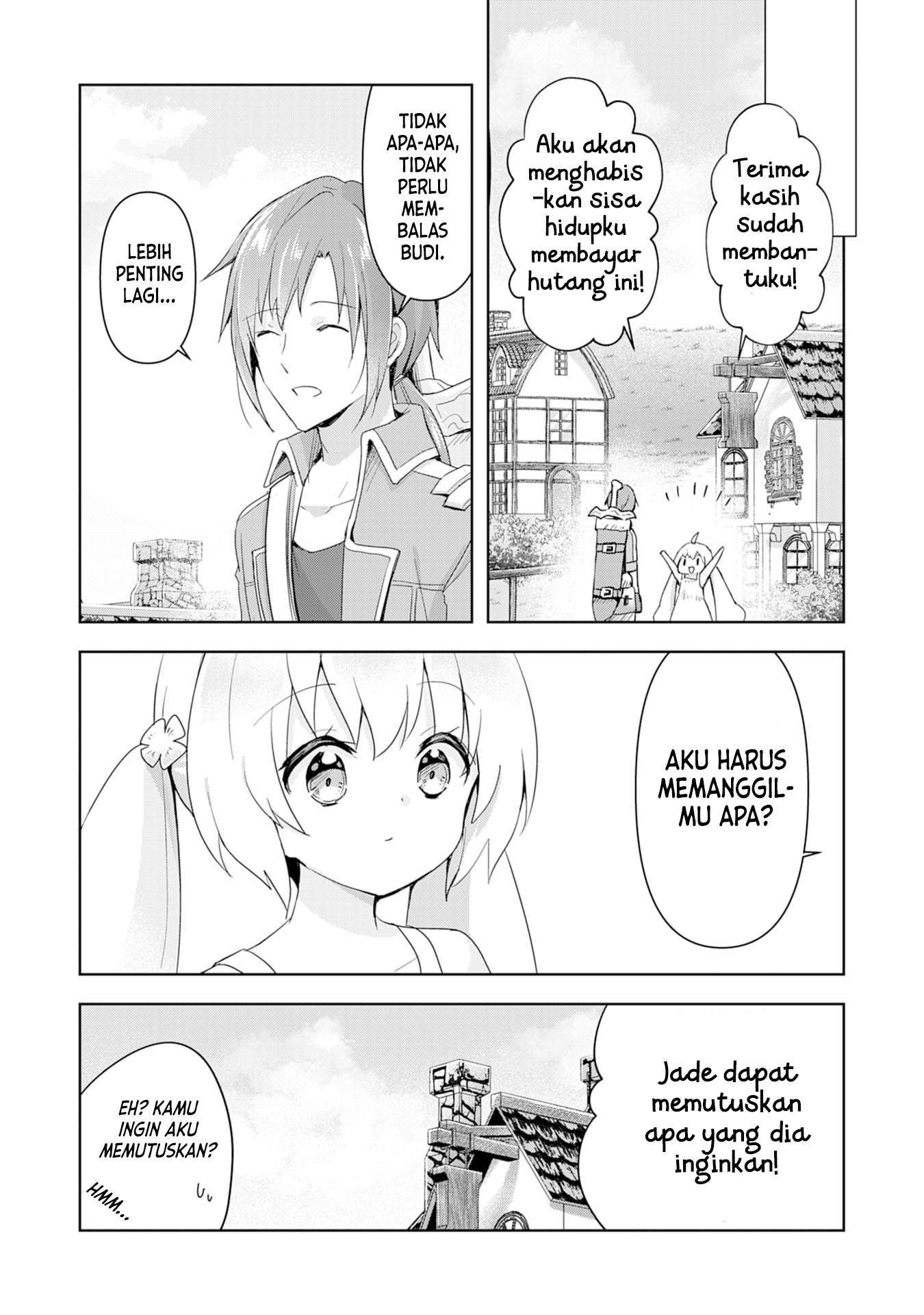 Uketsukejo ni Kokuhaku Shitakute Girudo ni Kayoitsumetara Eiyu ni Natteta Chapter 2 - halaman 17