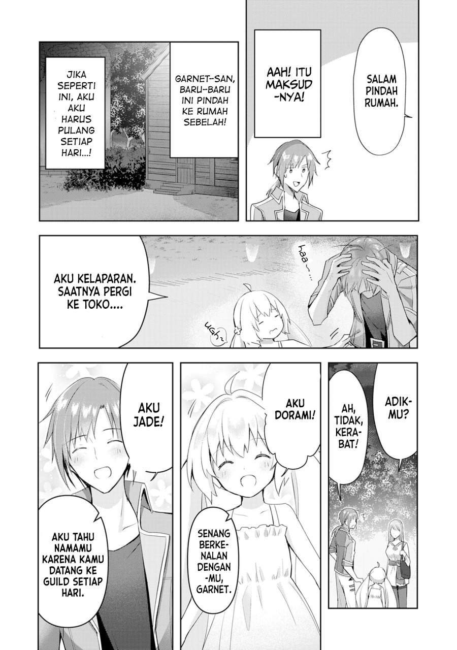 Uketsukejo ni Kokuhaku Shitakute Girudo ni Kayoitsumetara Eiyu ni Natteta Chapter 3 - halaman 14