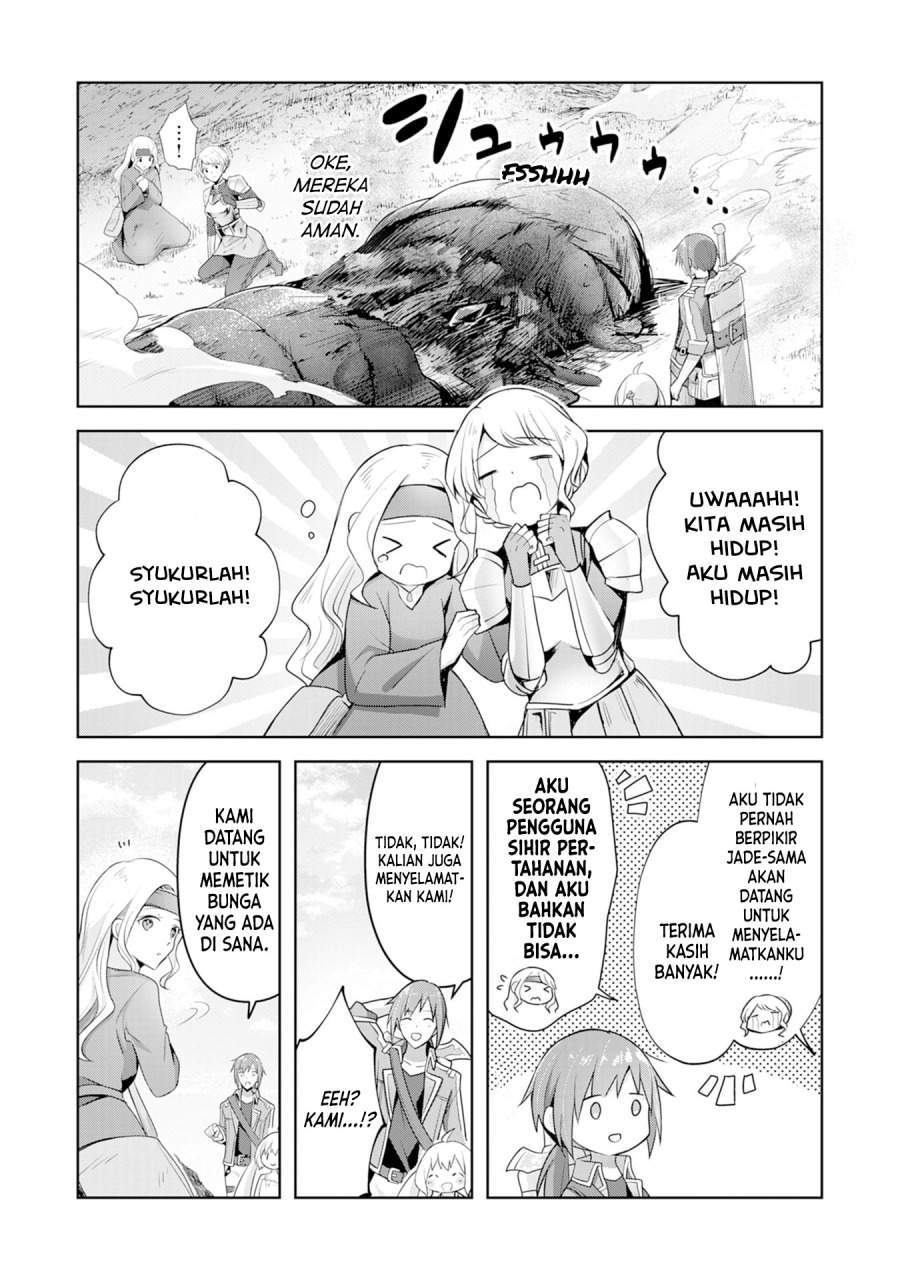 Uketsukejo ni Kokuhaku Shitakute Girudo ni Kayoitsumetara Eiyu ni Natteta Chapter 4 - halaman 2