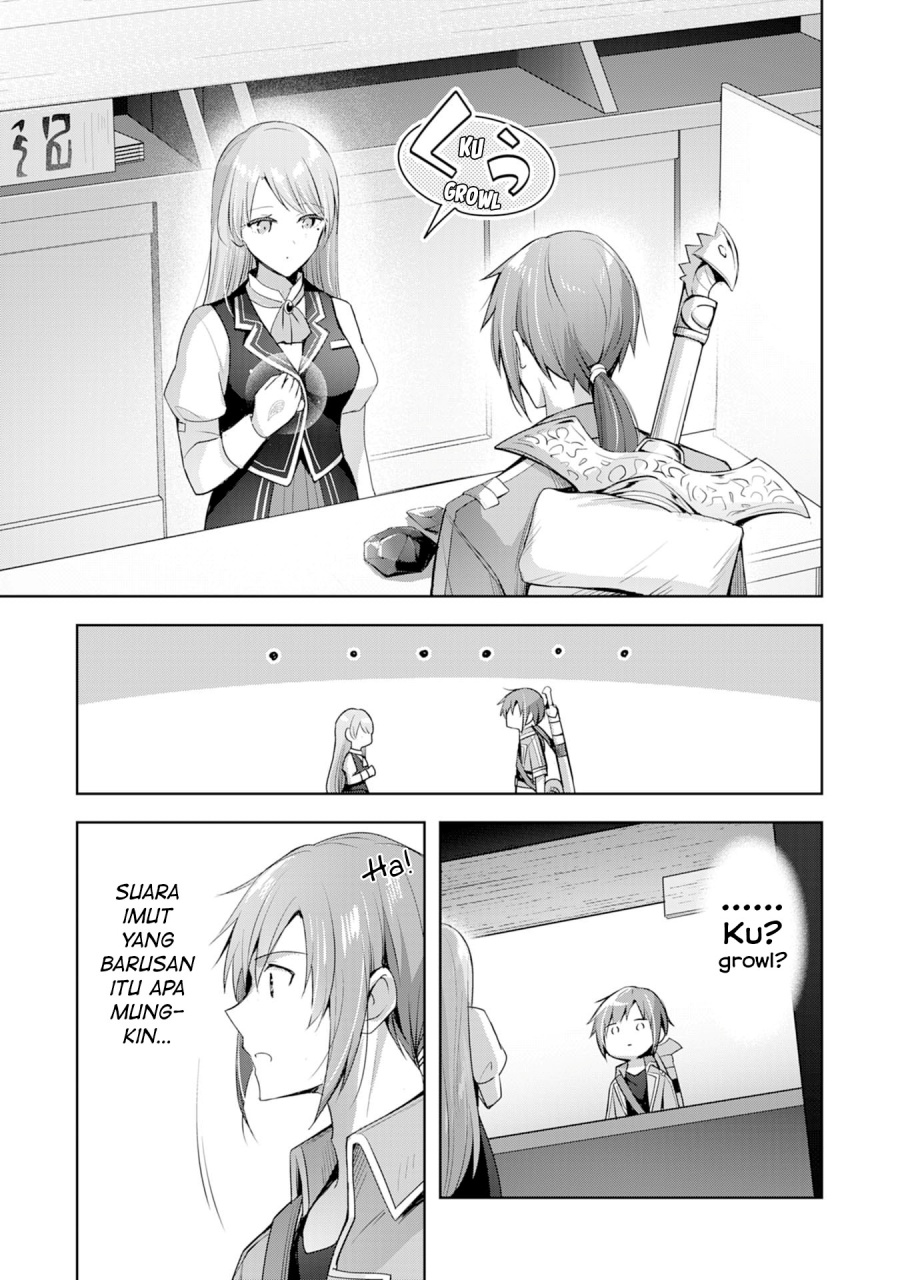 Uketsukejo ni Kokuhaku Shitakute Girudo ni Kayoitsumetara Eiyu ni Natteta Chapter 5 - halaman 2