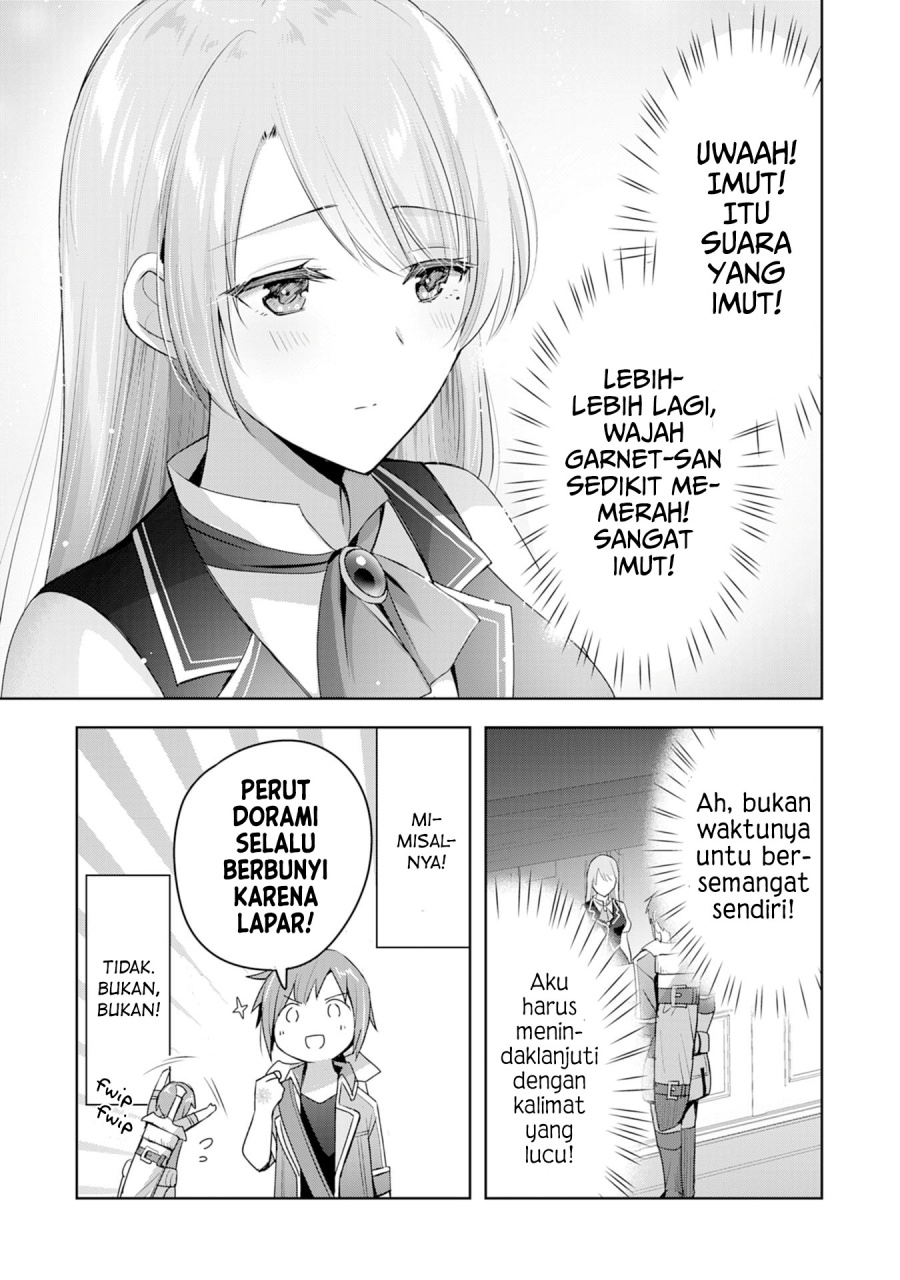 Uketsukejo ni Kokuhaku Shitakute Girudo ni Kayoitsumetara Eiyu ni Natteta Chapter 5 - halaman 4