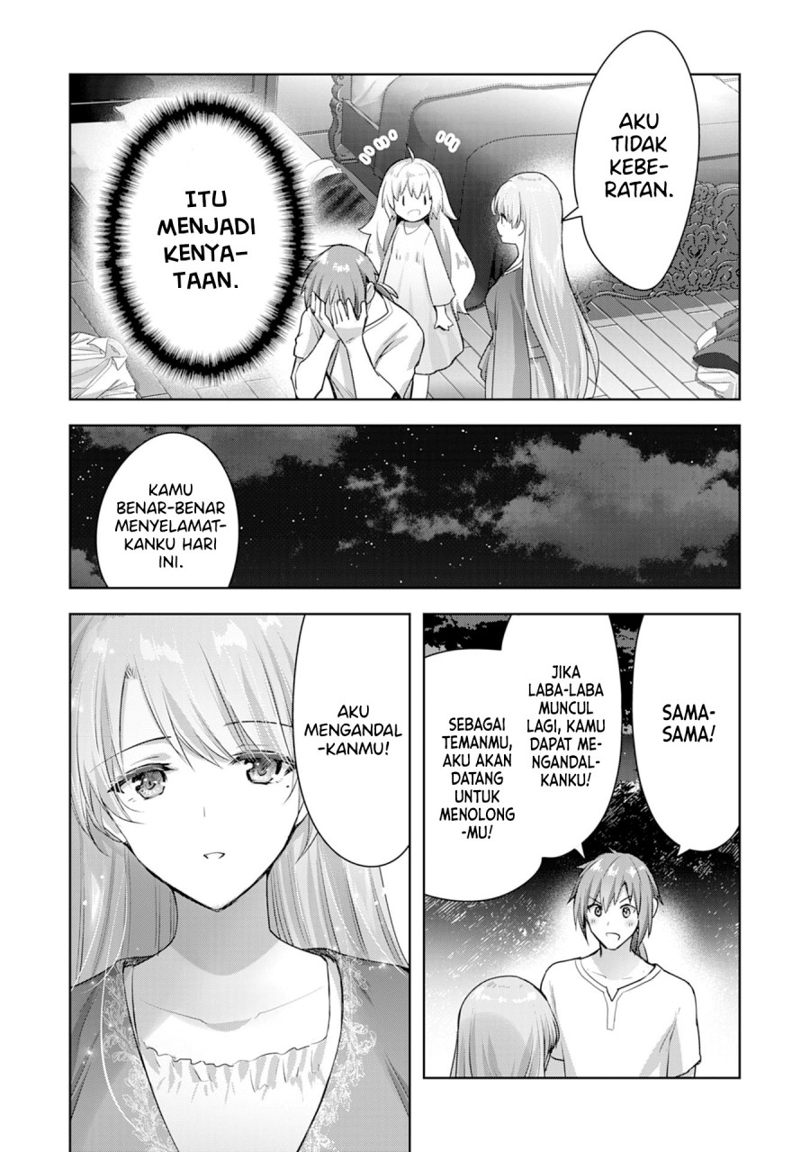 Uketsukejo ni Kokuhaku Shitakute Girudo ni Kayoitsumetara Eiyu ni Natteta Chapter 8 - halaman 21