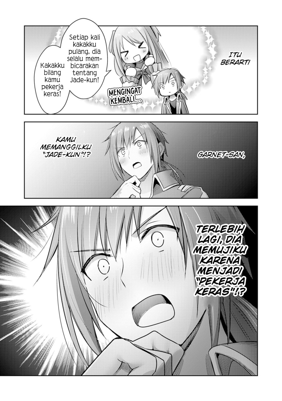Uketsukejo ni Kokuhaku Shitakute Girudo ni Kayoitsumetara Eiyu ni Natteta Chapter 9 - halaman 17