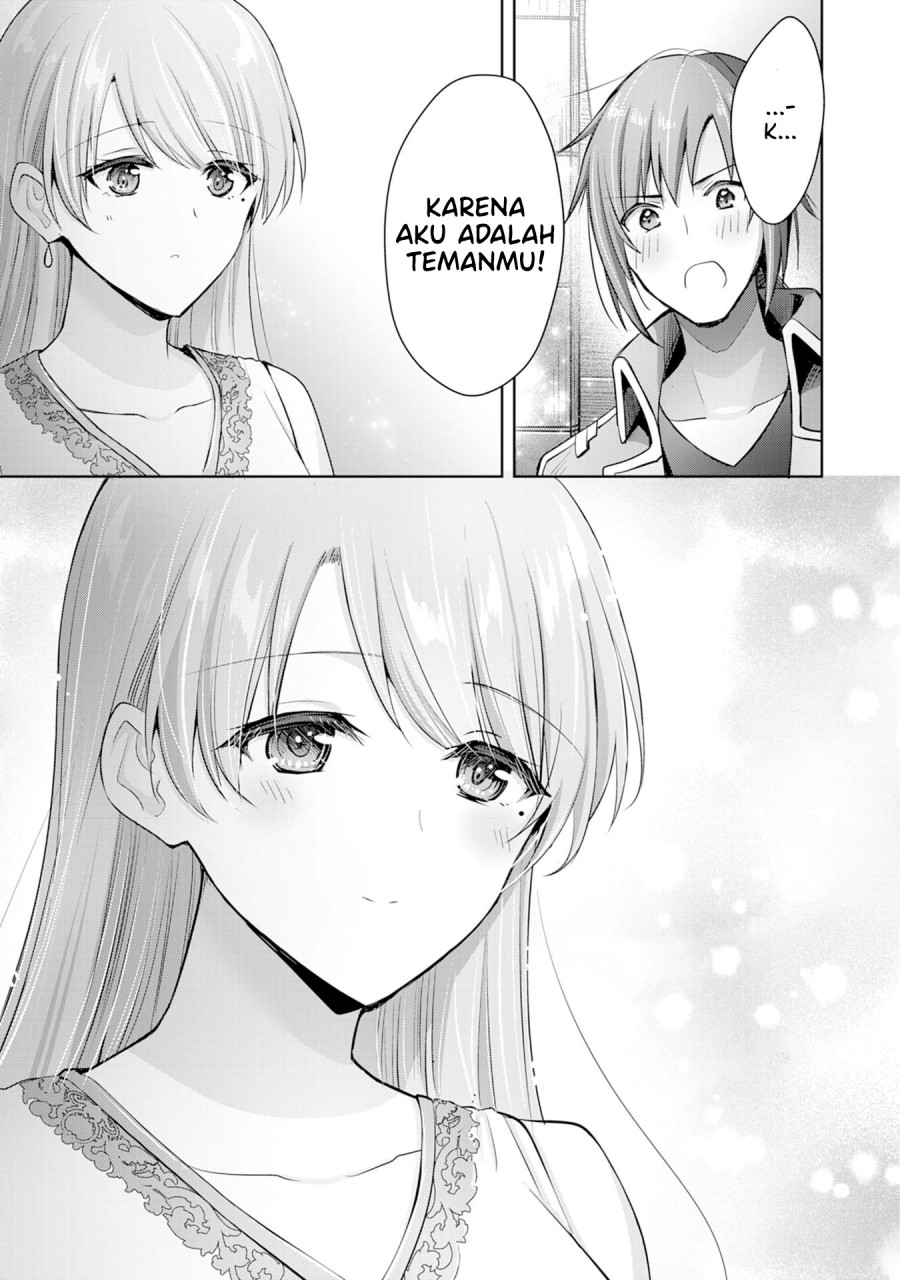 Uketsukejo ni Kokuhaku Shitakute Girudo ni Kayoitsumetara Eiyu ni Natteta Chapter 9 - halaman 19