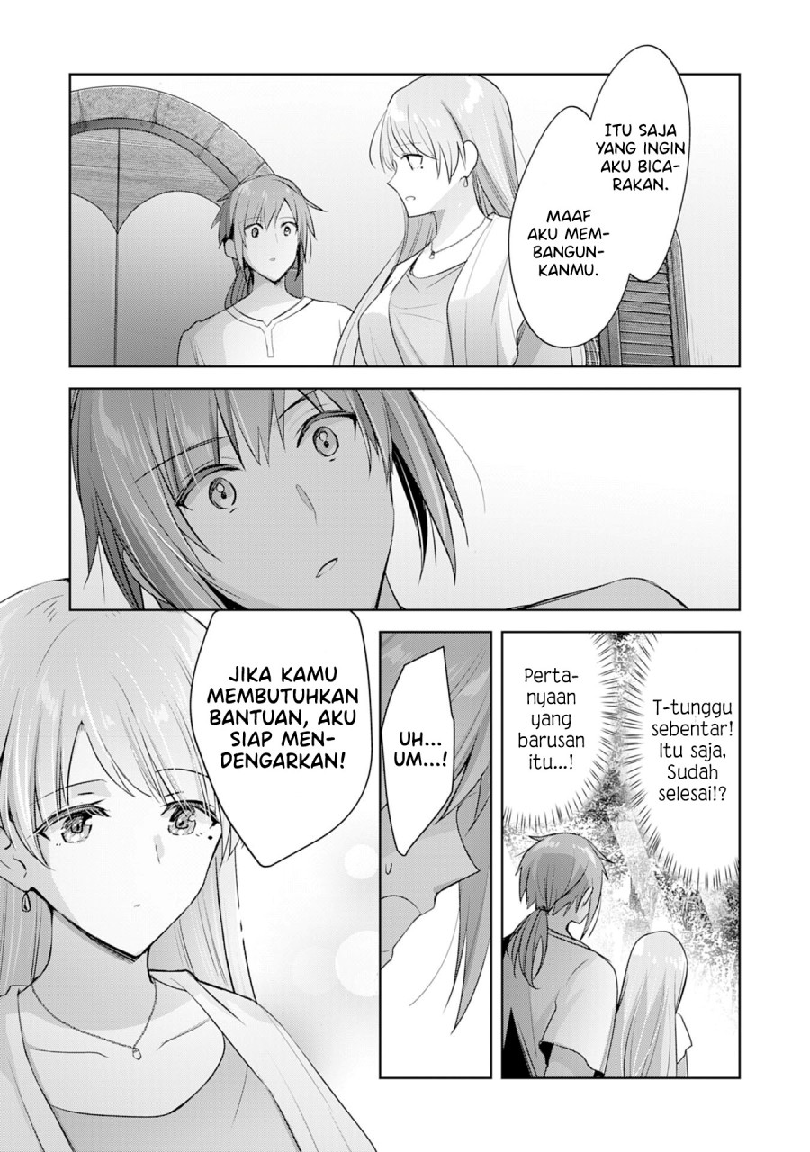 Uketsukejo ni Kokuhaku Shitakute Girudo ni Kayoitsumetara Eiyu ni Natteta Chapter 9 - halaman 28