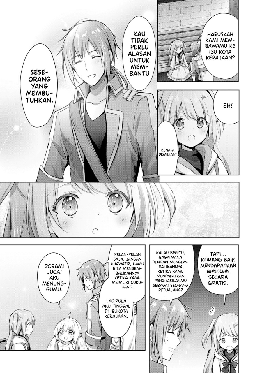 Uketsukejo ni Kokuhaku Shitakute Girudo ni Kayoitsumetara Eiyu ni Natteta Chapter 9 - halaman 4