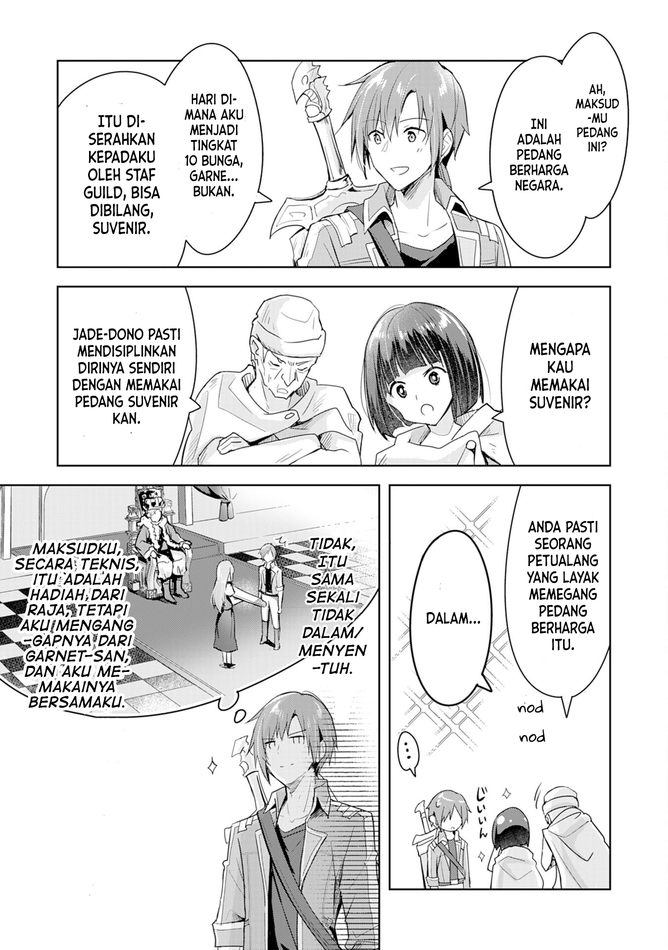 Uketsukejou ni Kokuhaku shitakute Guild ni Kayoitsumetara Eiyuu ni Natteta Chapter 1 - halaman 20
