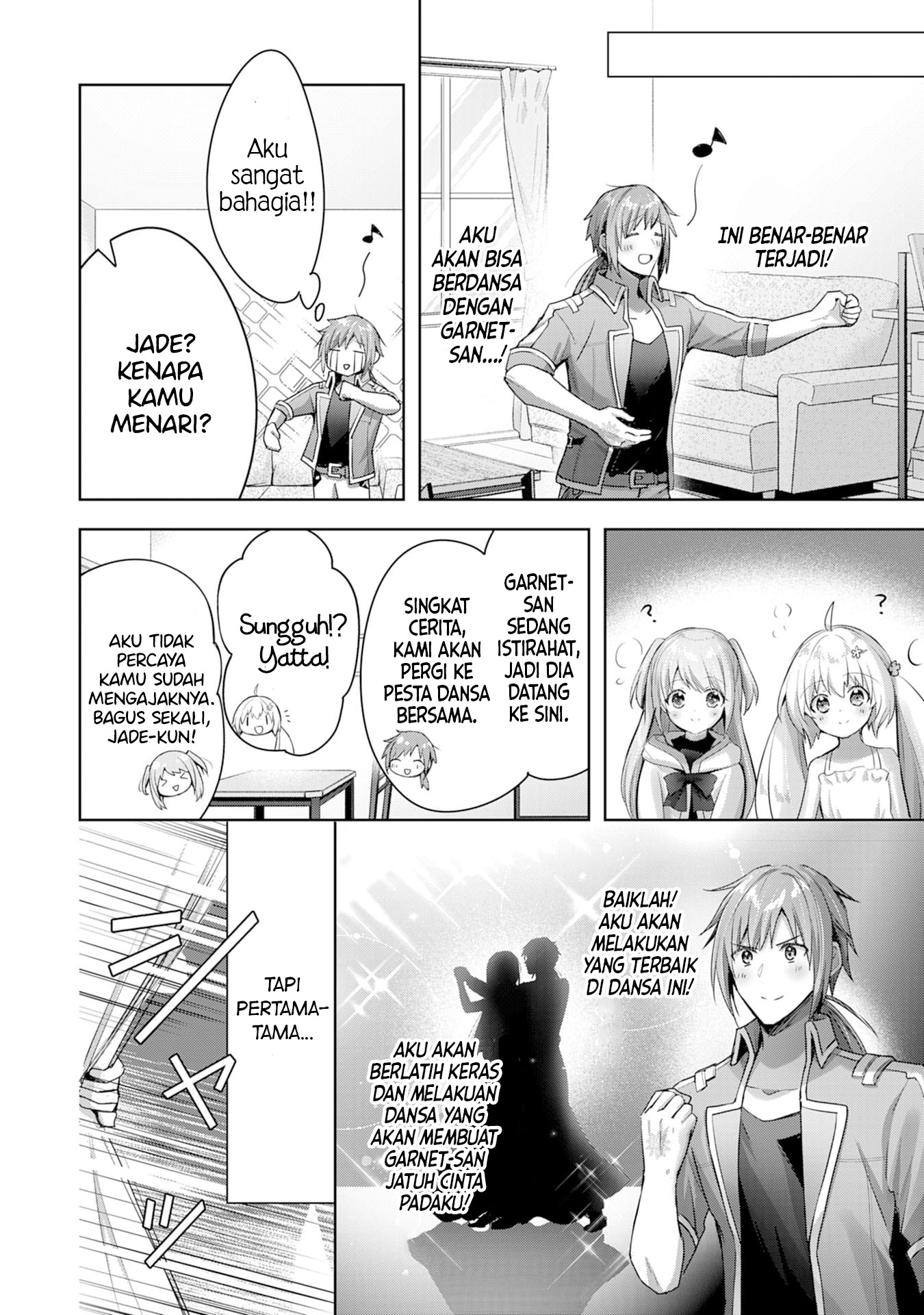 Uketsukejou ni Kokuhaku shitakute Guild ni Kayoitsumetara Eiyuu ni Natteta Chapter 11 - halaman 13