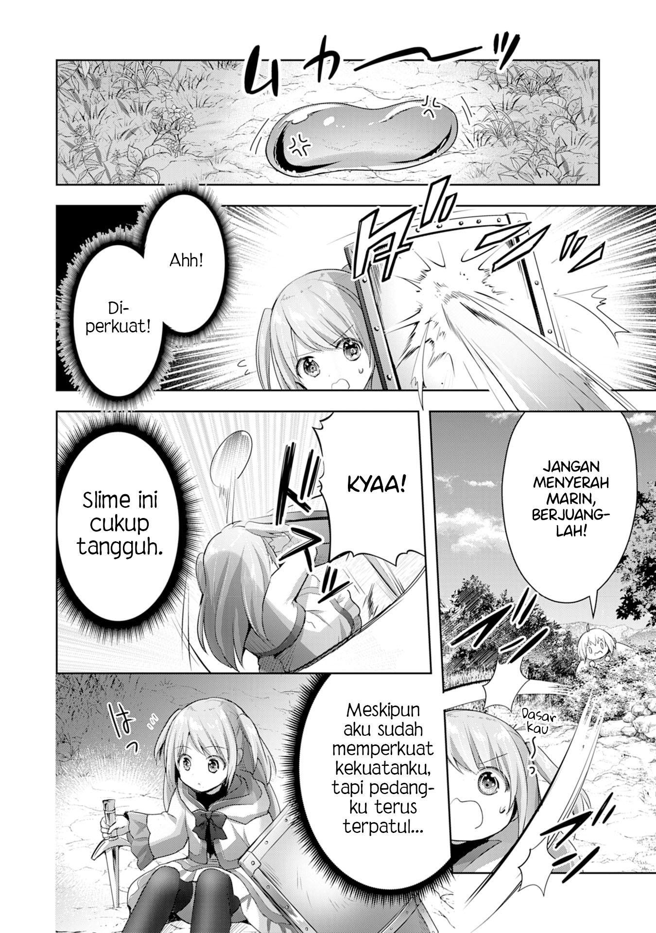 Uketsukejou ni Kokuhaku shitakute Guild ni Kayoitsumetara Eiyuu ni Natteta Chapter 11 - halaman 23