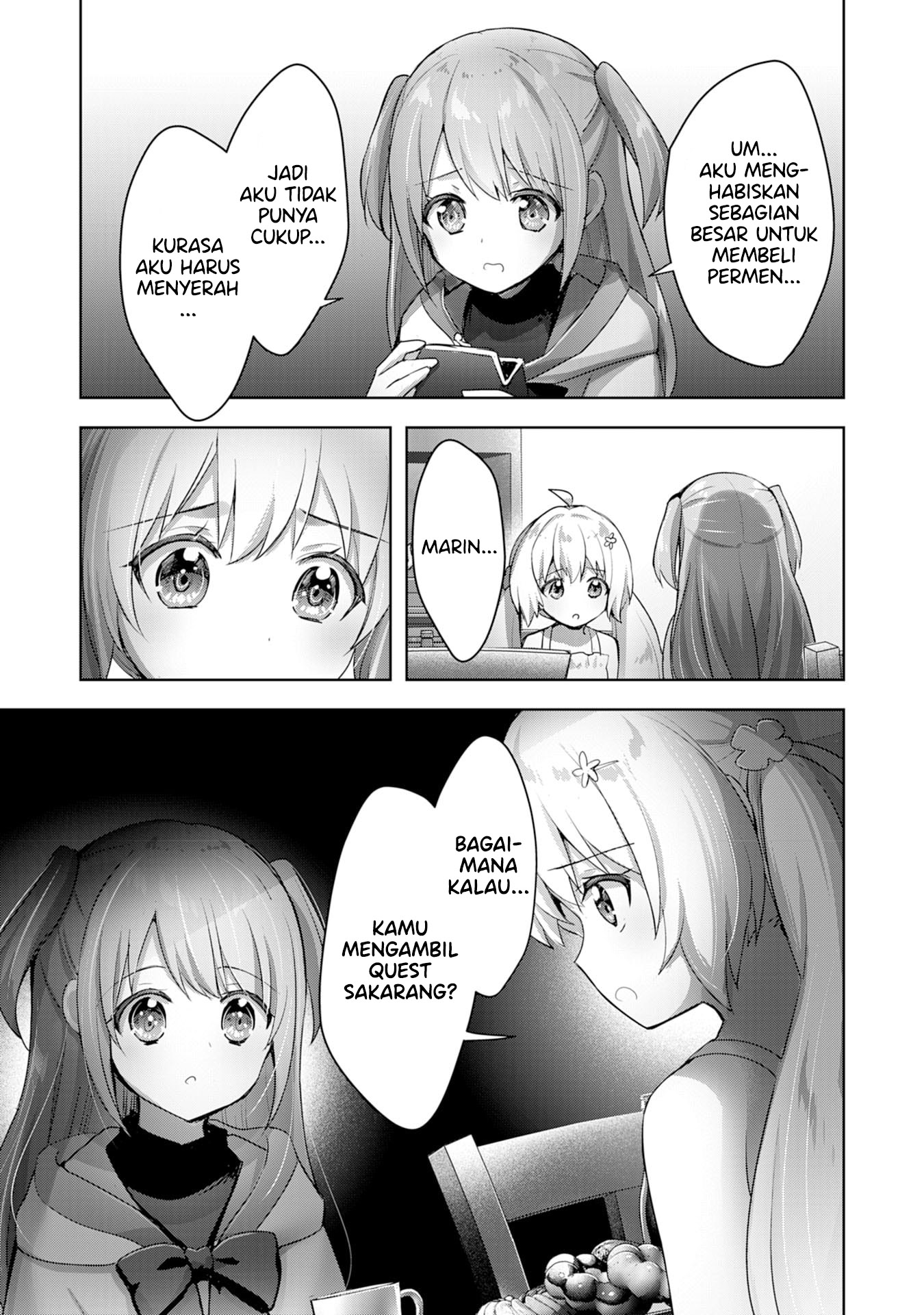 Uketsukejou ni Kokuhaku shitakute Guild ni Kayoitsumetara Eiyuu ni Natteta Chapter 12 - halaman 10