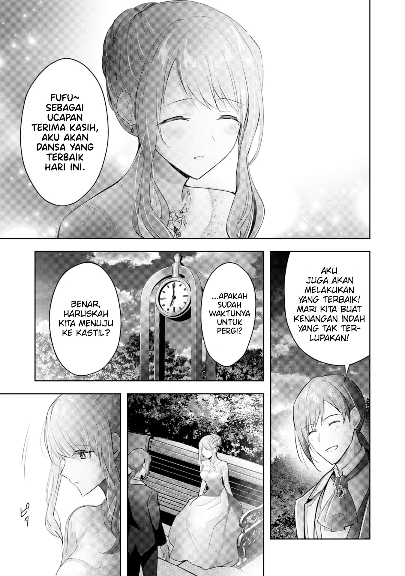 Uketsukejou ni Kokuhaku shitakute Guild ni Kayoitsumetara Eiyuu ni Natteta Chapter 12 - halaman 24