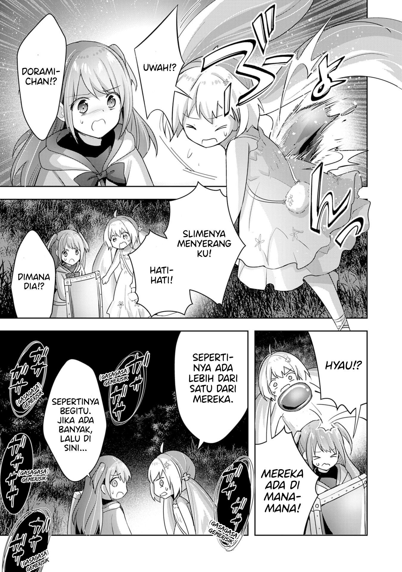 Uketsukejou ni Kokuhaku shitakute Guild ni Kayoitsumetara Eiyuu ni Natteta Chapter 13 - halaman 10
