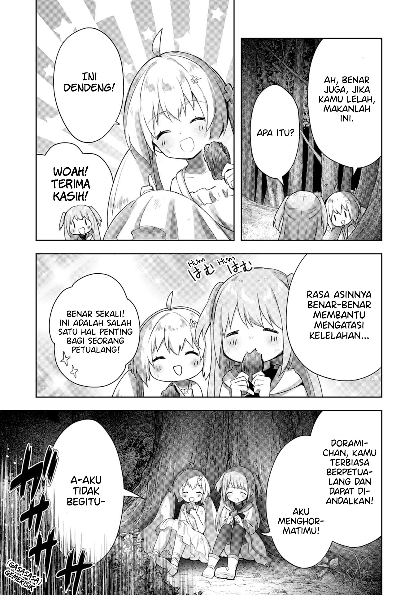 Uketsukejou ni Kokuhaku shitakute Guild ni Kayoitsumetara Eiyuu ni Natteta Chapter 13 - halaman 14
