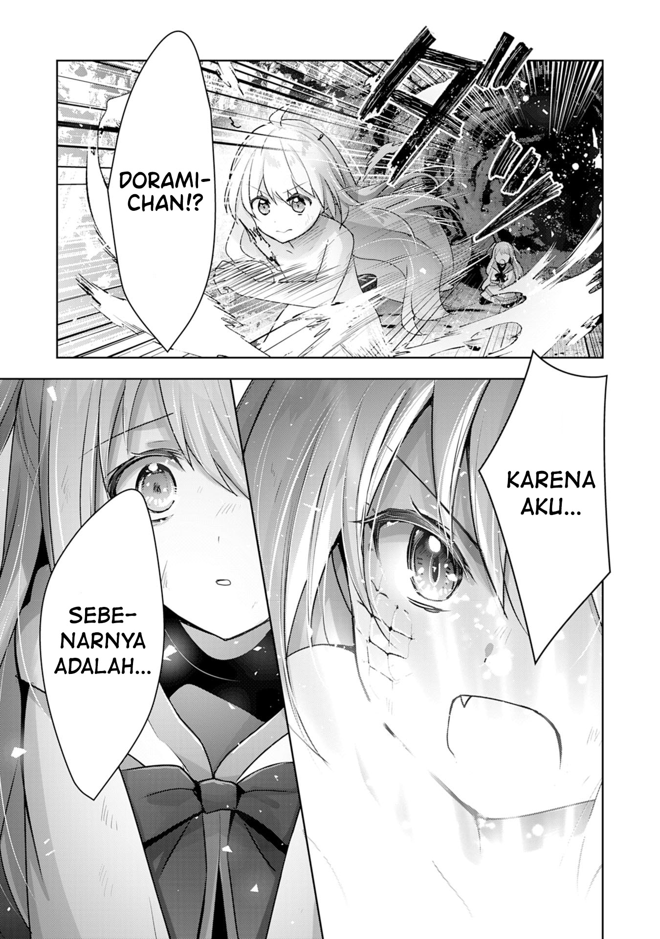 Uketsukejou ni Kokuhaku shitakute Guild ni Kayoitsumetara Eiyuu ni Natteta Chapter 13 - halaman 24