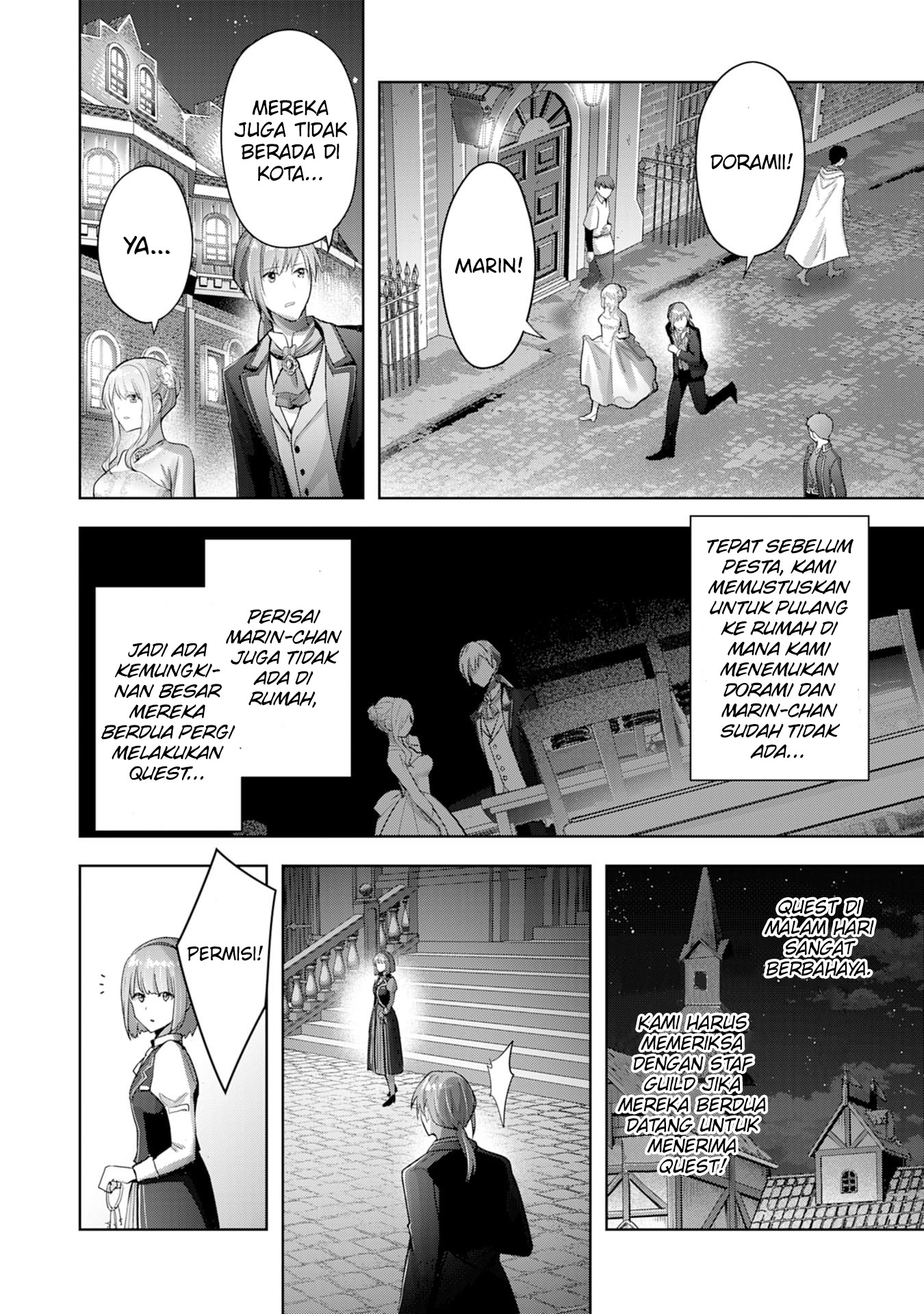 Uketsukejou ni Kokuhaku shitakute Guild ni Kayoitsumetara Eiyuu ni Natteta Chapter 13 - halaman 3