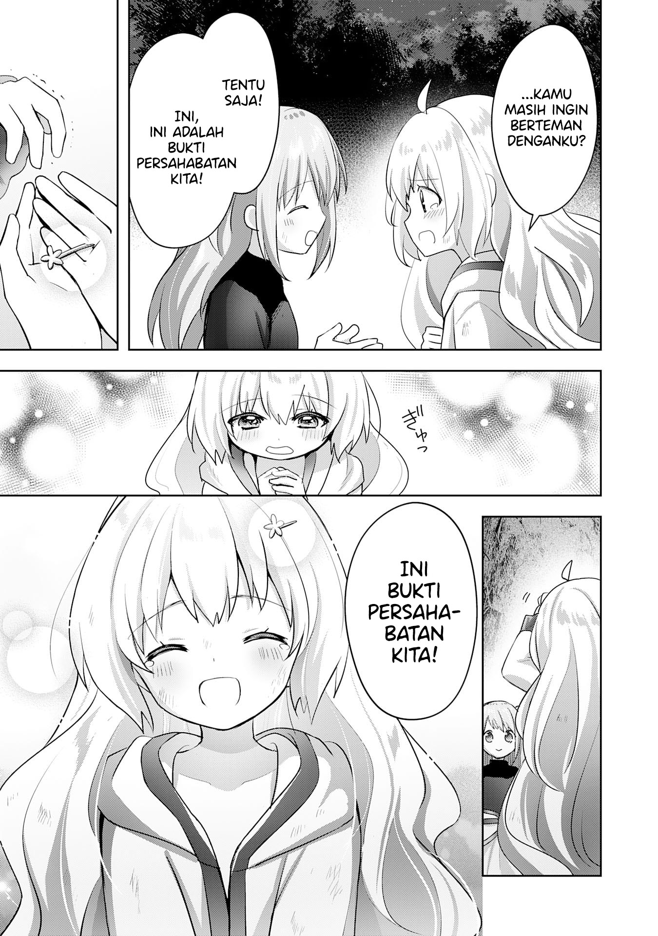 Uketsukejou ni Kokuhaku shitakute Guild ni Kayoitsumetara Eiyuu ni Natteta Chapter 14 - halaman 10