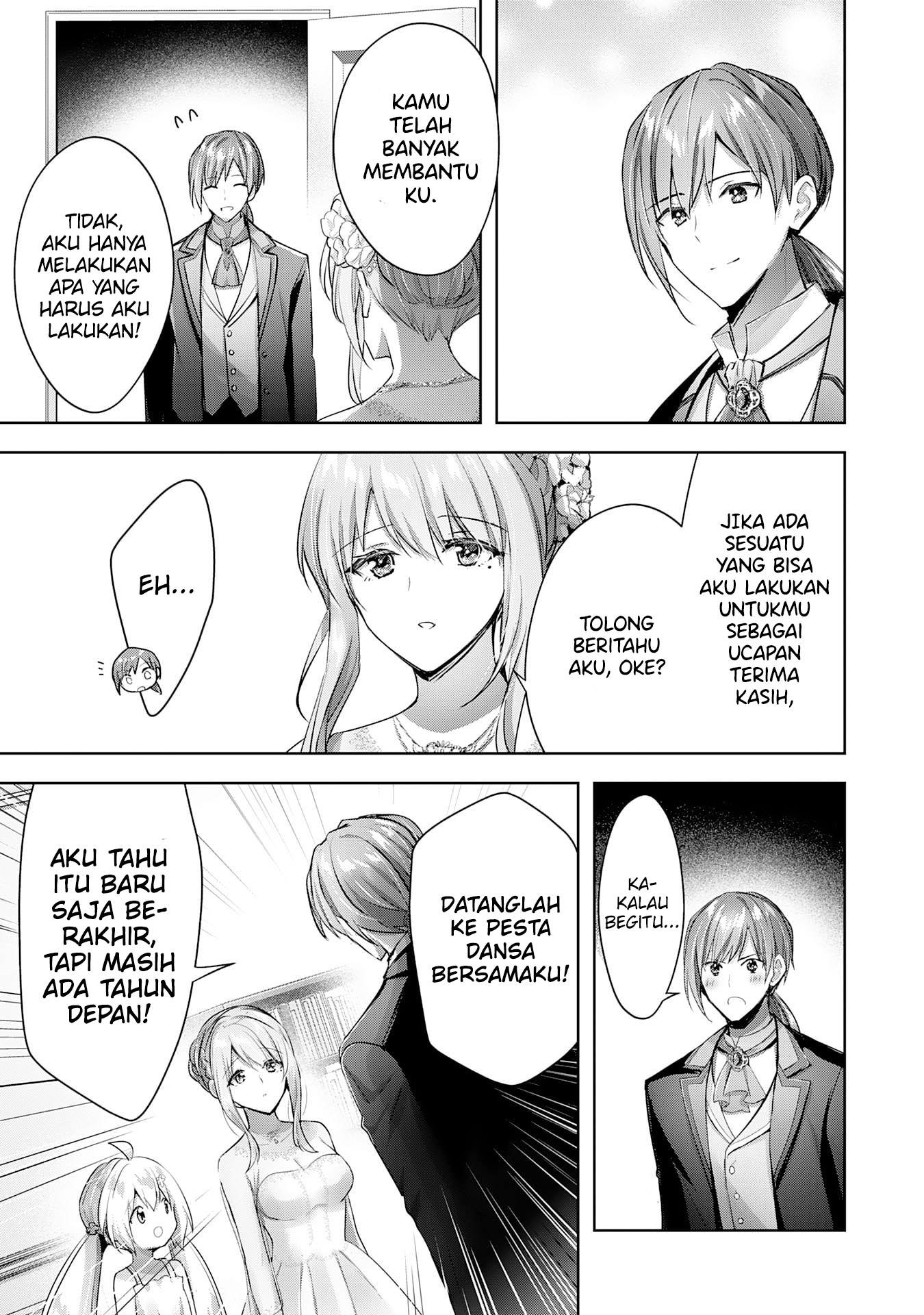 Uketsukejou ni Kokuhaku shitakute Guild ni Kayoitsumetara Eiyuu ni Natteta Chapter 14 - halaman 18