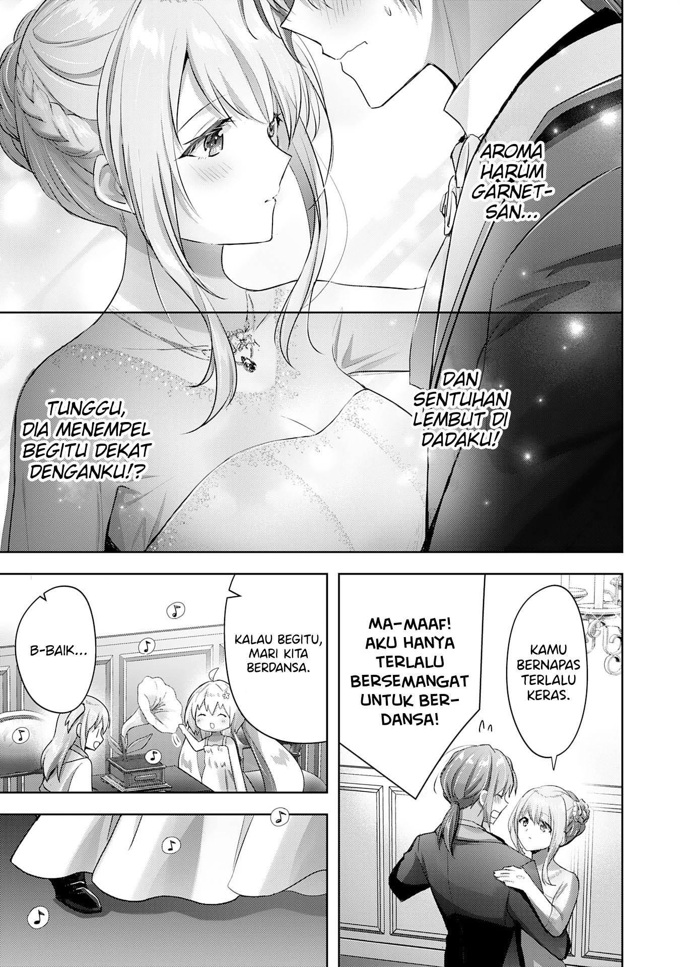 Uketsukejou ni Kokuhaku shitakute Guild ni Kayoitsumetara Eiyuu ni Natteta Chapter 14 - halaman 24