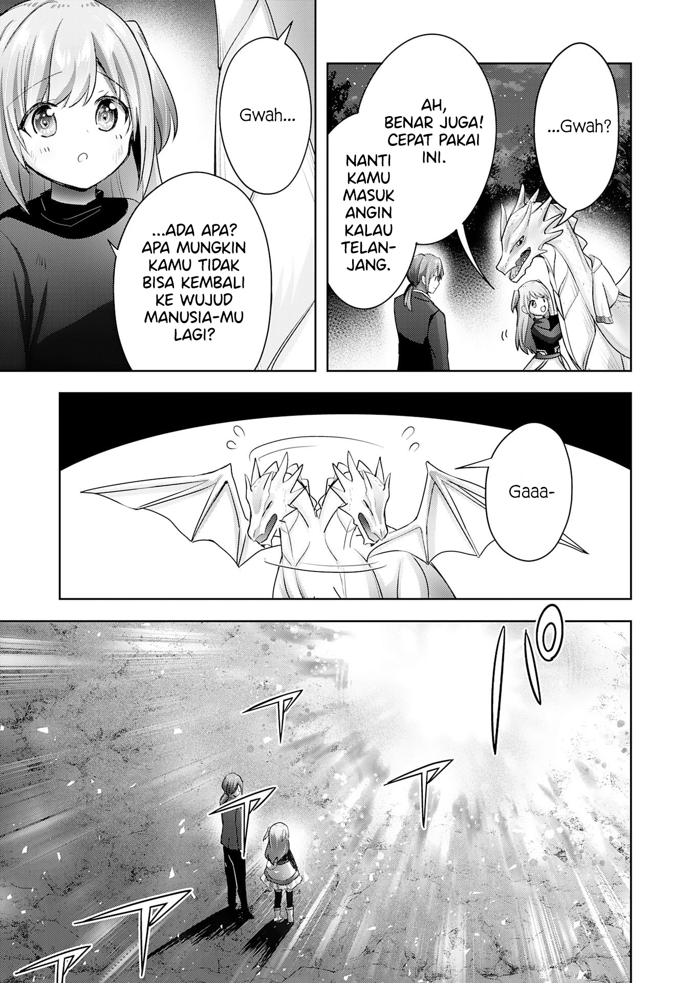 Uketsukejou ni Kokuhaku shitakute Guild ni Kayoitsumetara Eiyuu ni Natteta Chapter 14 - halaman 8