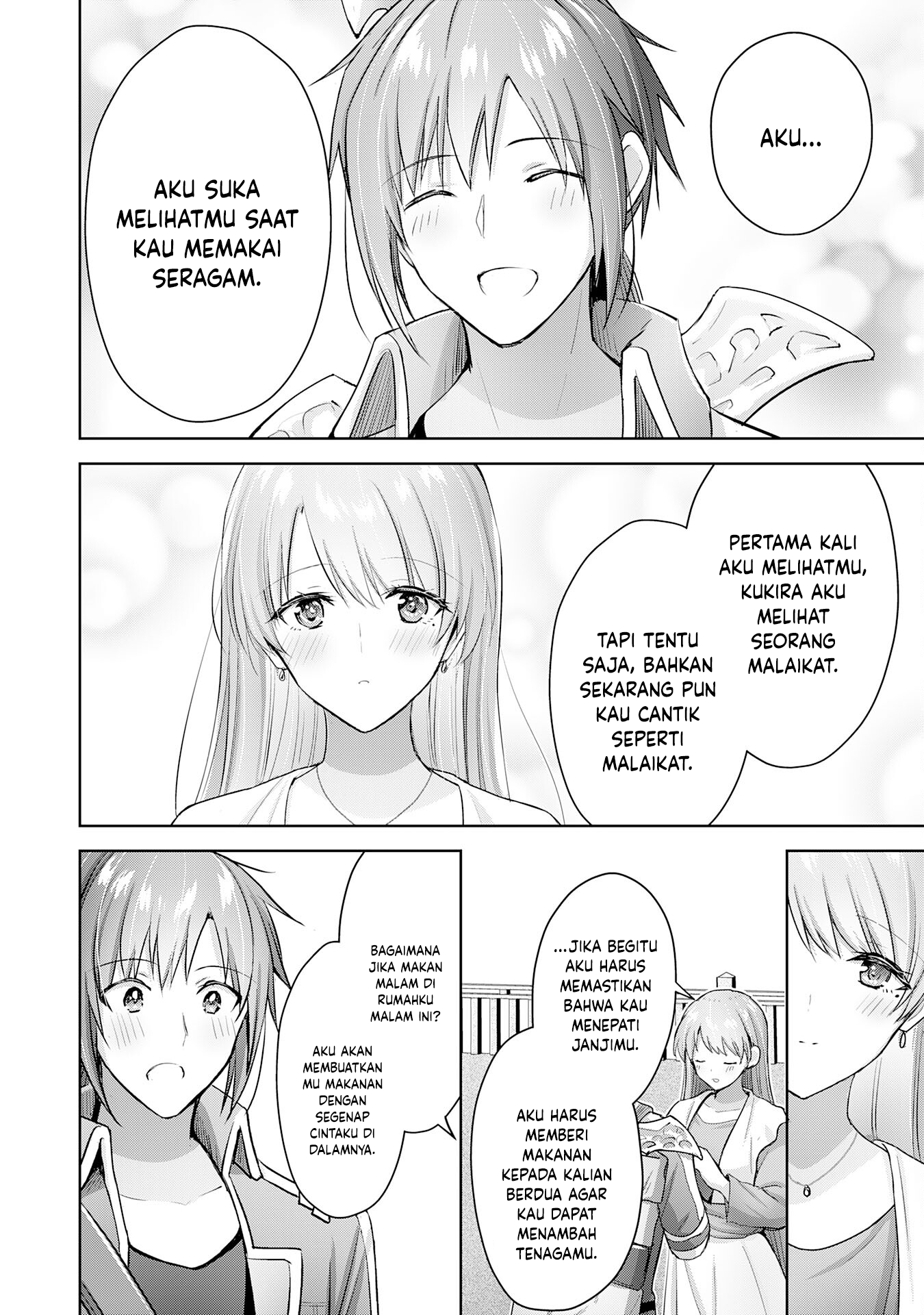 Uketsukejou ni Kokuhaku shitakute Guild ni Kayoitsumetara Eiyuu ni Natteta Chapter 15 - halaman 31