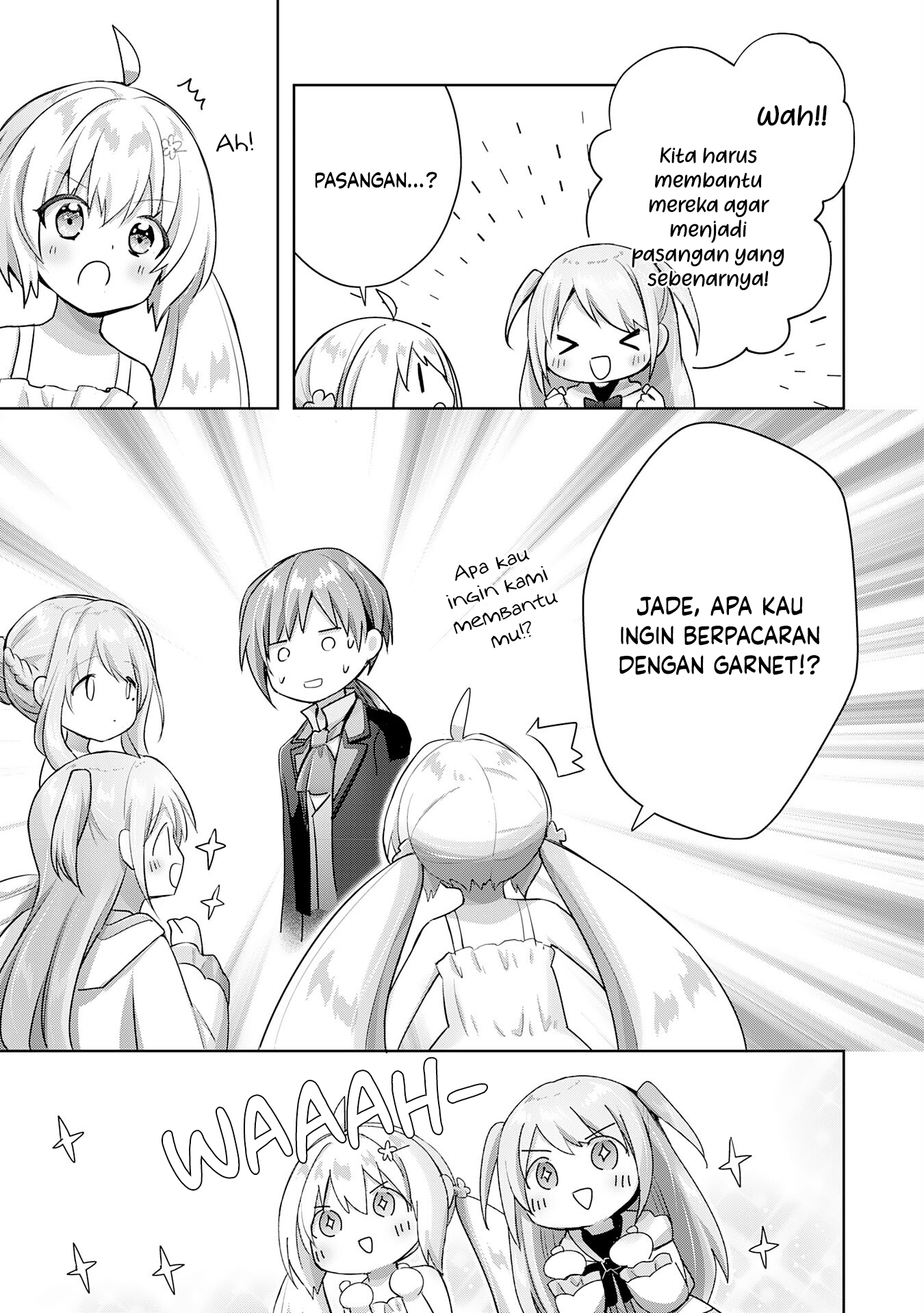 Uketsukejou ni Kokuhaku shitakute Guild ni Kayoitsumetara Eiyuu ni Natteta Chapter 15 - halaman 4