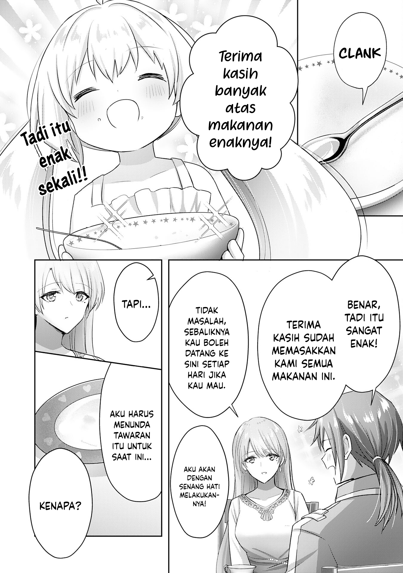 Uketsukejou ni Kokuhaku shitakute Guild ni Kayoitsumetara Eiyuu ni Natteta Chapter 16 - halaman 13