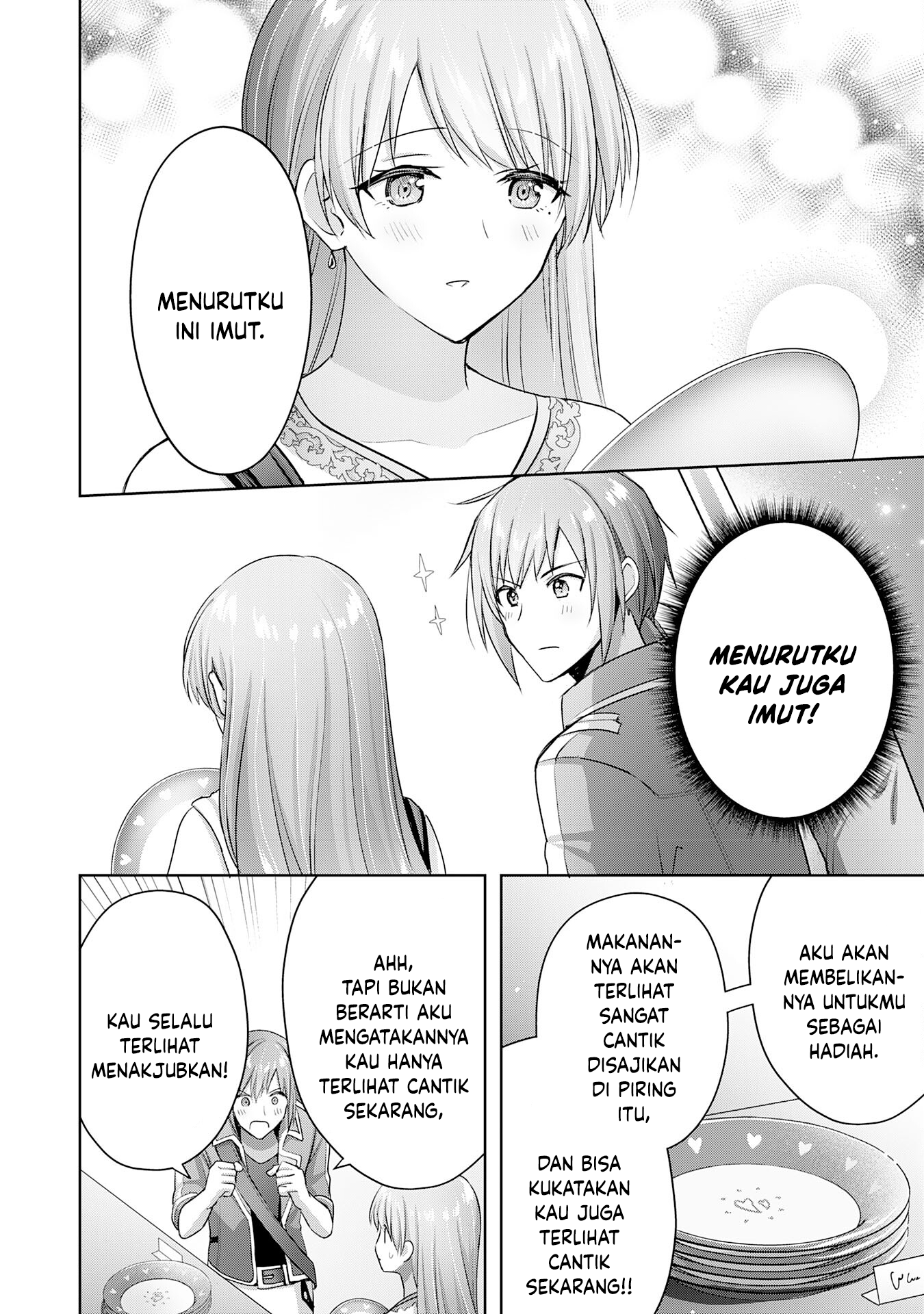 Uketsukejou ni Kokuhaku shitakute Guild ni Kayoitsumetara Eiyuu ni Natteta Chapter 16 - halaman 9