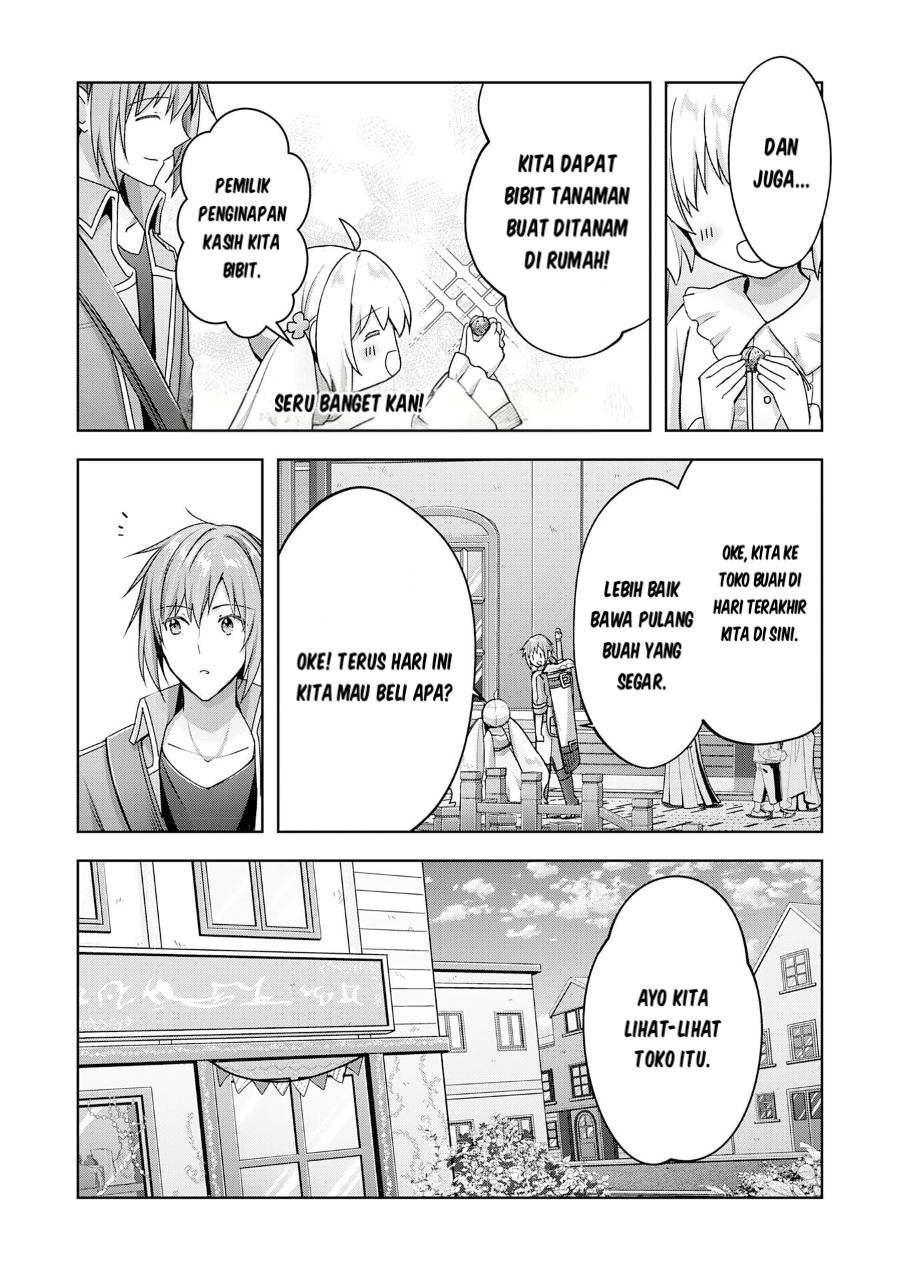 Uketsukejou ni Kokuhaku shitakute Guild ni Kayoitsumetara Eiyuu ni Natteta Chapter 18 - halaman 13