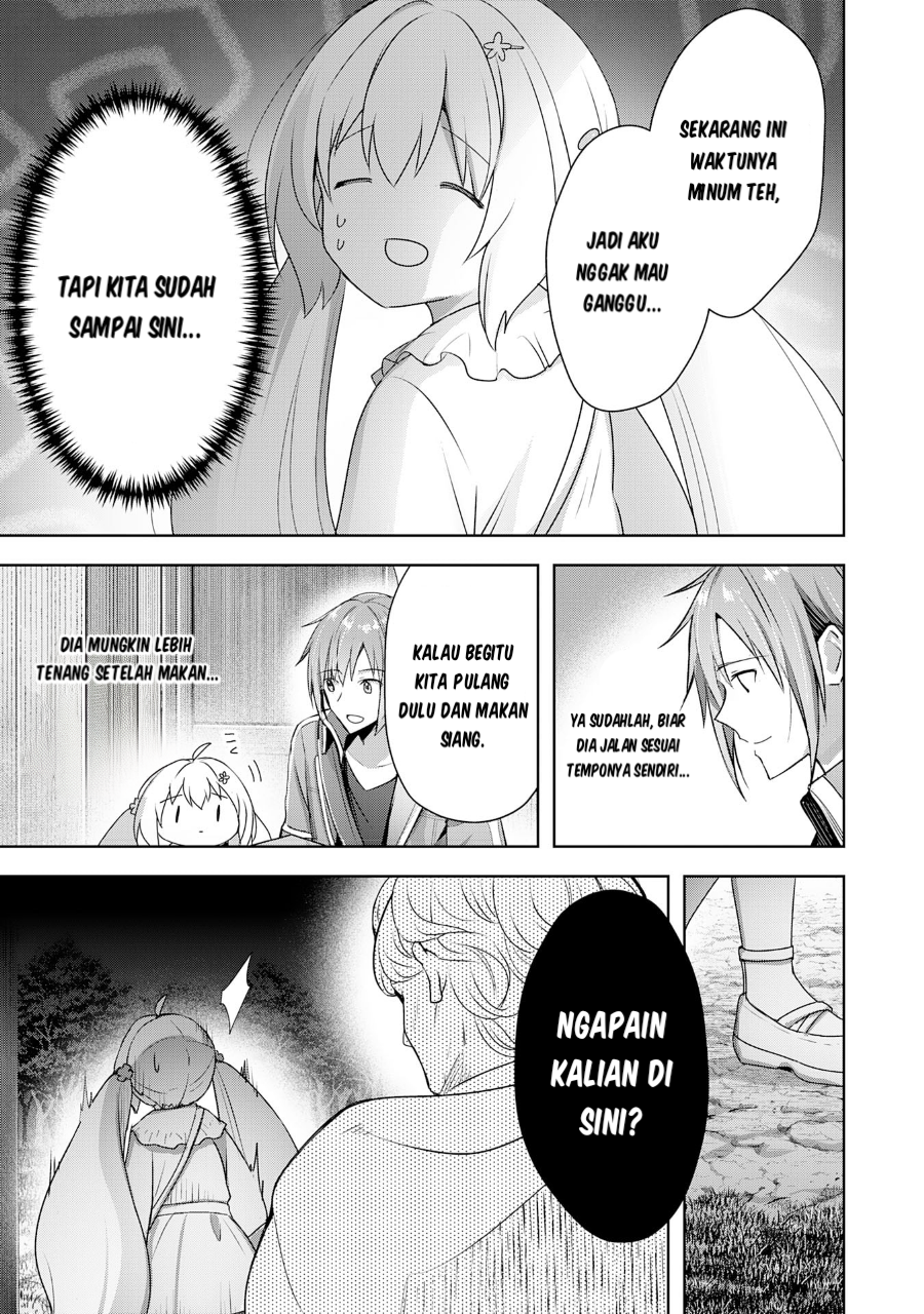 Uketsukejou ni Kokuhaku shitakute Guild ni Kayoitsumetara Eiyuu ni Natteta Chapter 18 - halaman 25