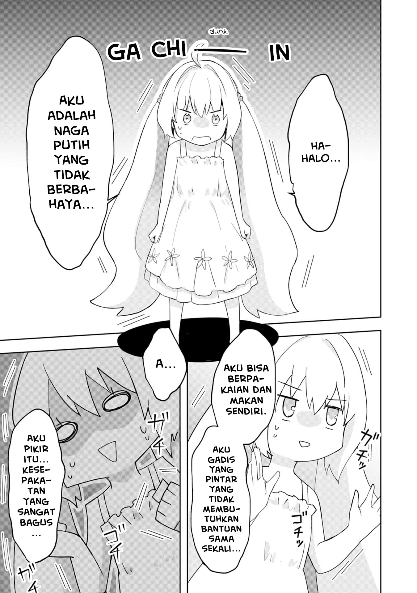 Uketsukejou ni Kokuhaku shitakute Guild ni Kayoitsumetara Eiyuu ni Natteta Chapter 2 - halaman 19
