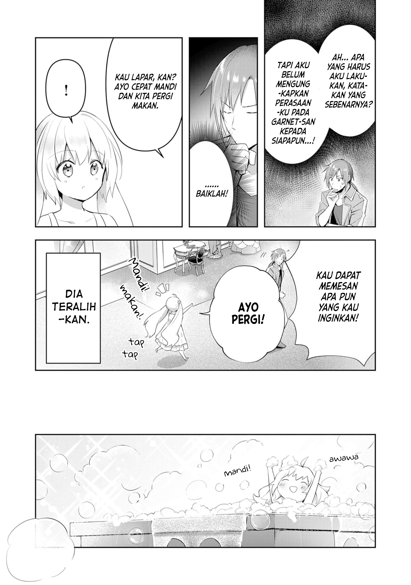 Uketsukejou ni Kokuhaku shitakute Guild ni Kayoitsumetara Eiyuu ni Natteta Chapter 3 - halaman 10