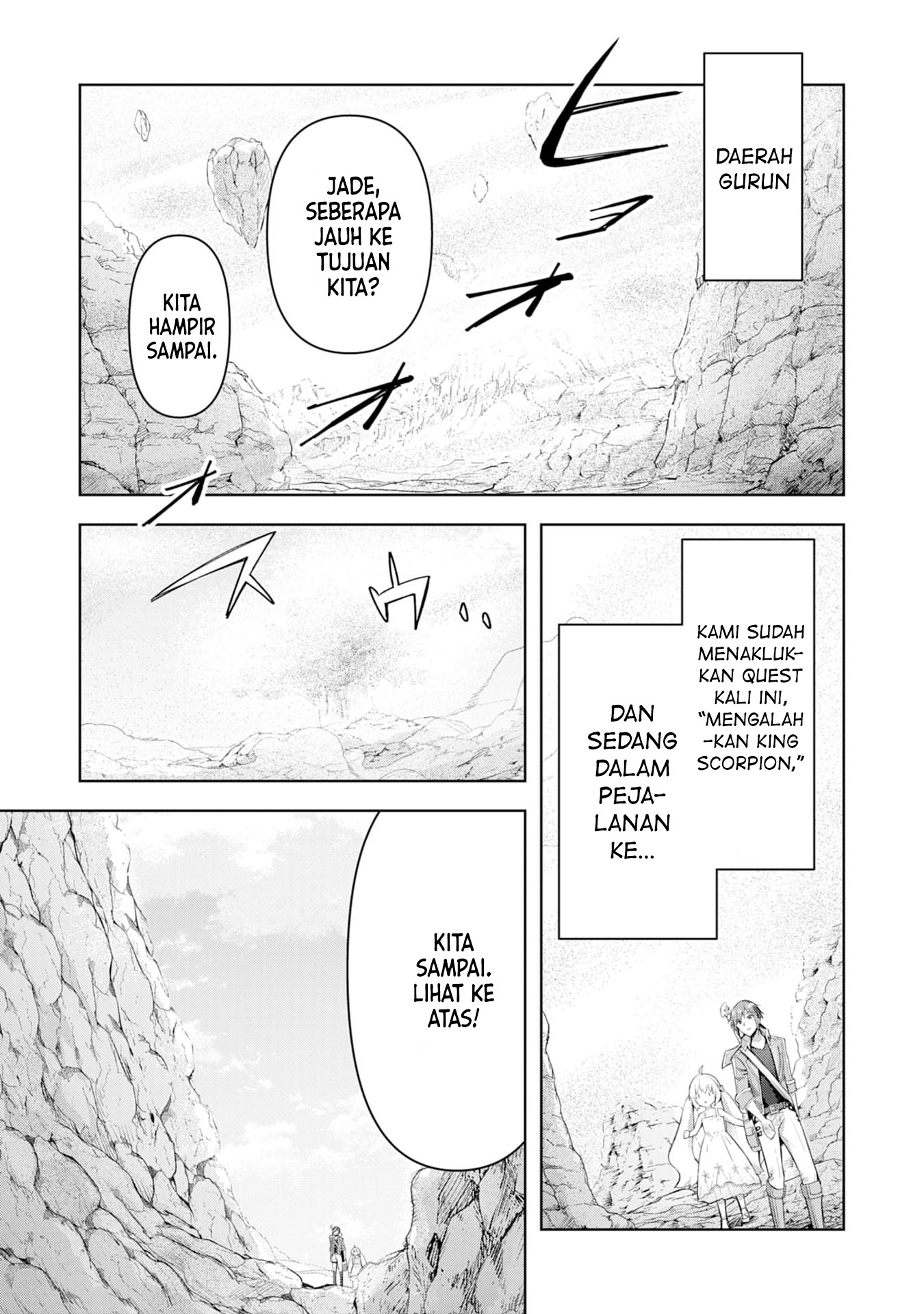 Uketsukejou ni Kokuhaku shitakute Guild ni Kayoitsumetara Eiyuu ni Natteta Chapter 3 - halaman 23