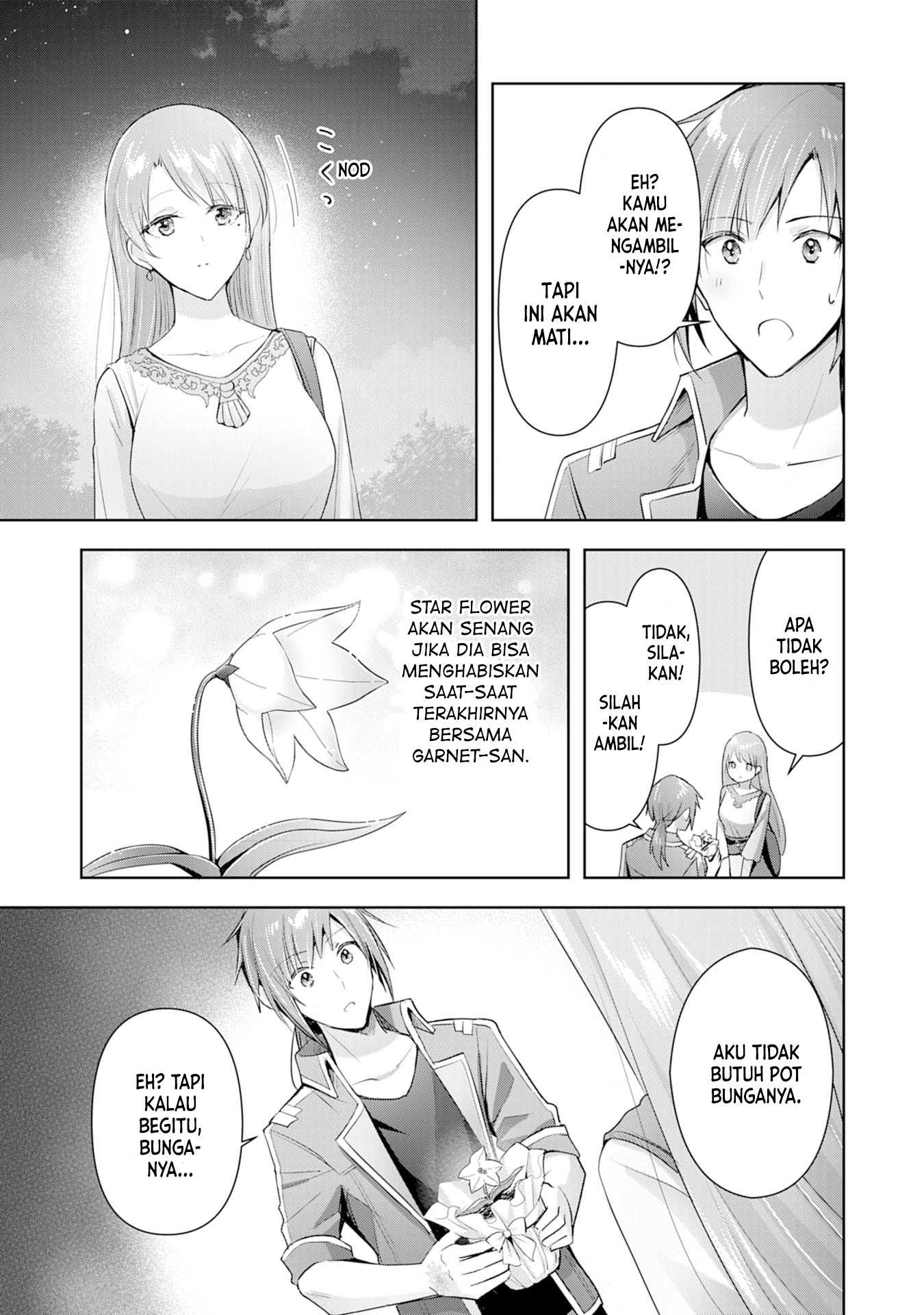 Uketsukejou ni Kokuhaku shitakute Guild ni Kayoitsumetara Eiyuu ni Natteta Chapter 4 - halaman 20