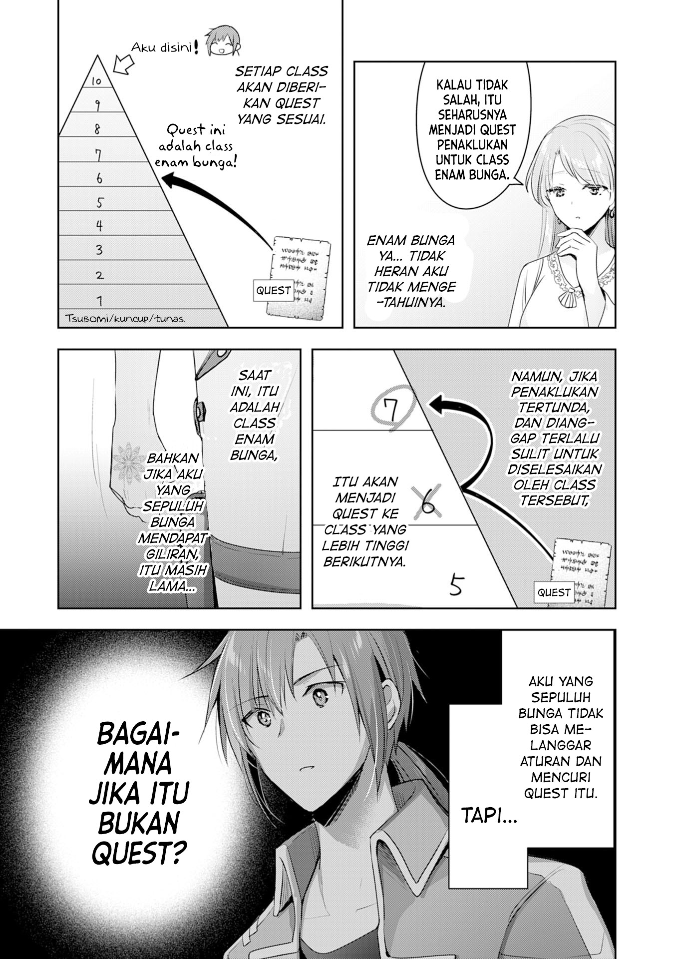 Uketsukejou ni Kokuhaku shitakute Guild ni Kayoitsumetara Eiyuu ni Natteta Chapter 5 - halaman 20