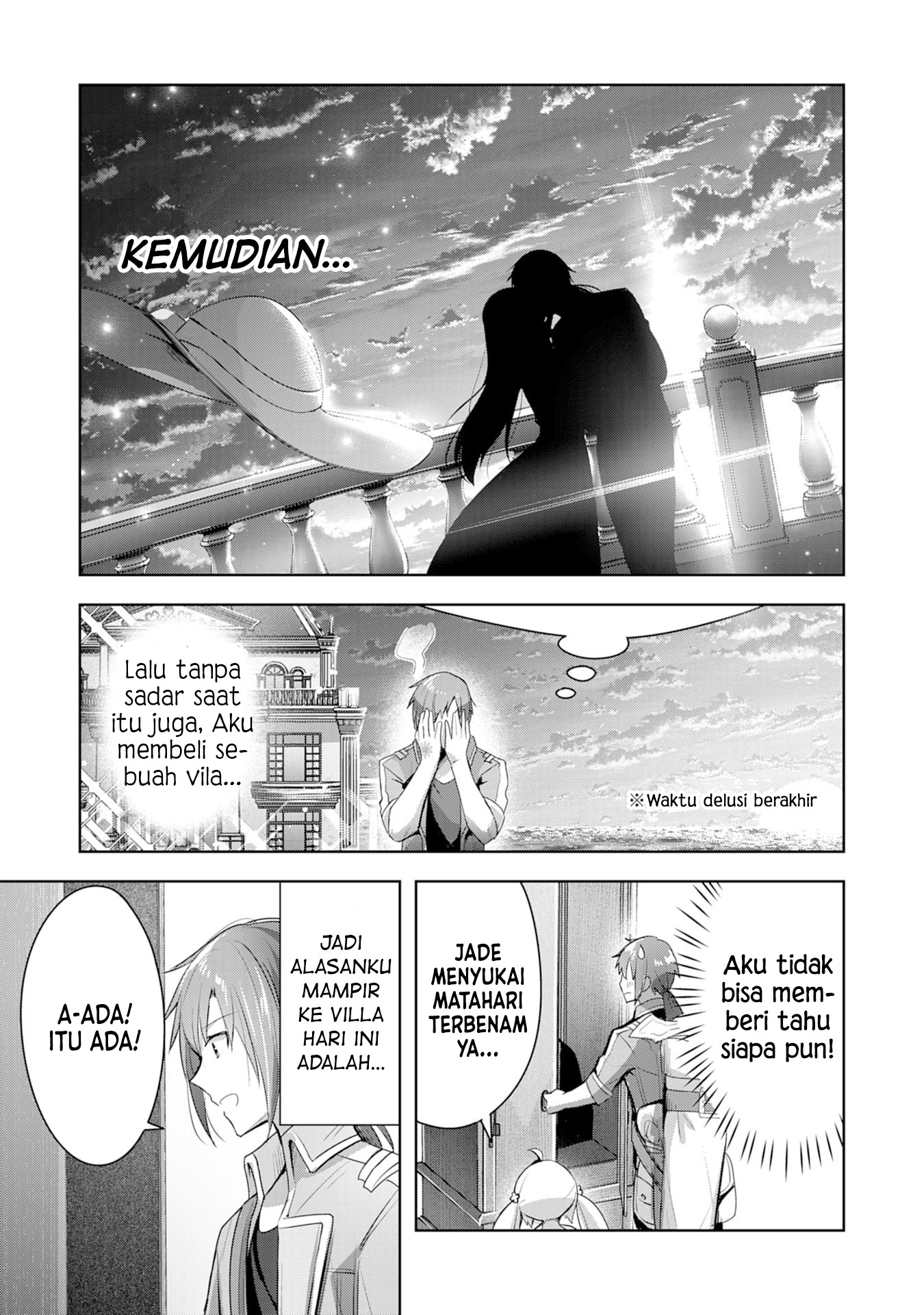 Uketsukejou ni Kokuhaku shitakute Guild ni Kayoitsumetara Eiyuu ni Natteta Chapter 5 - halaman 24