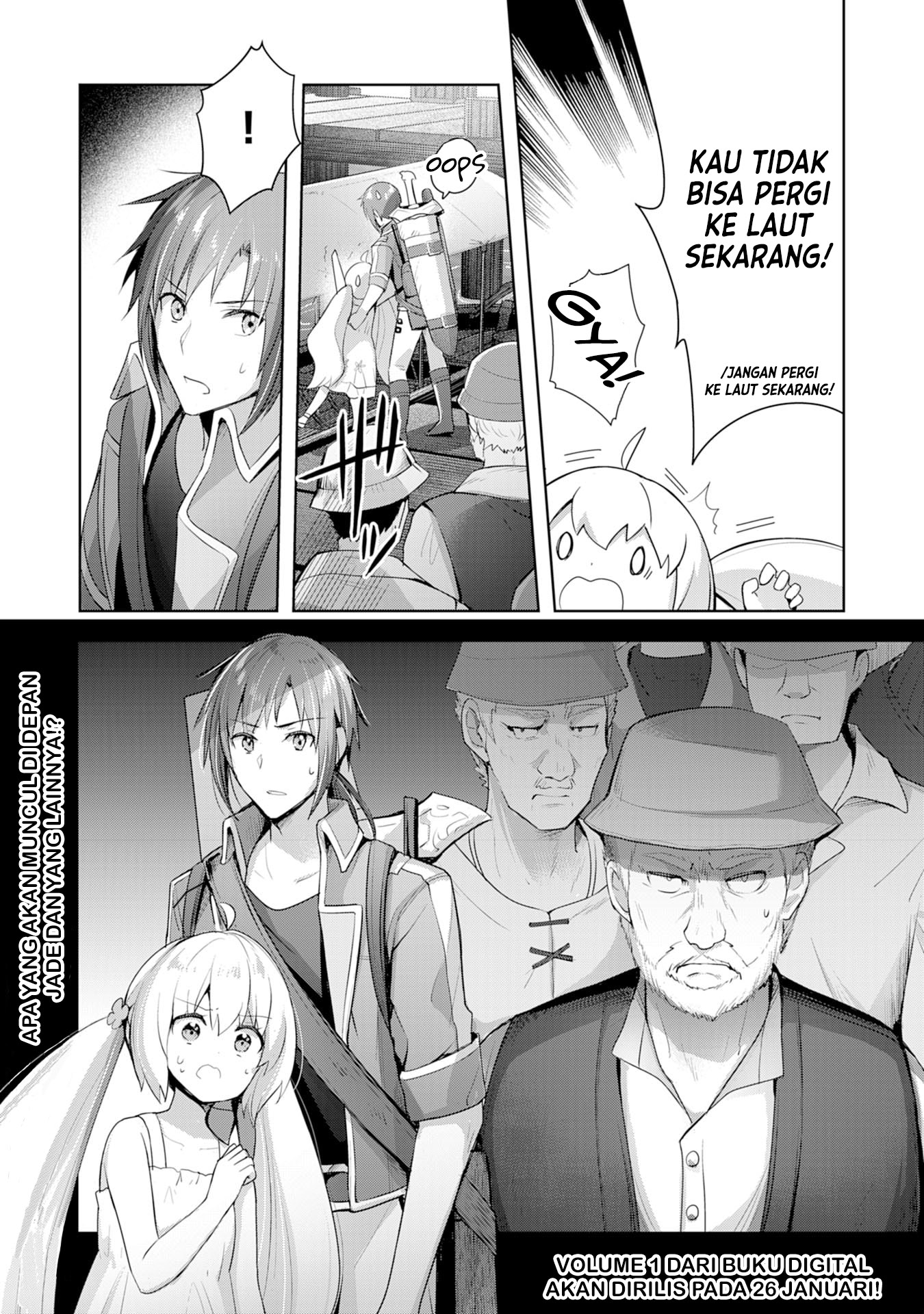 Uketsukejou ni Kokuhaku shitakute Guild ni Kayoitsumetara Eiyuu ni Natteta Chapter 5 - halaman 29