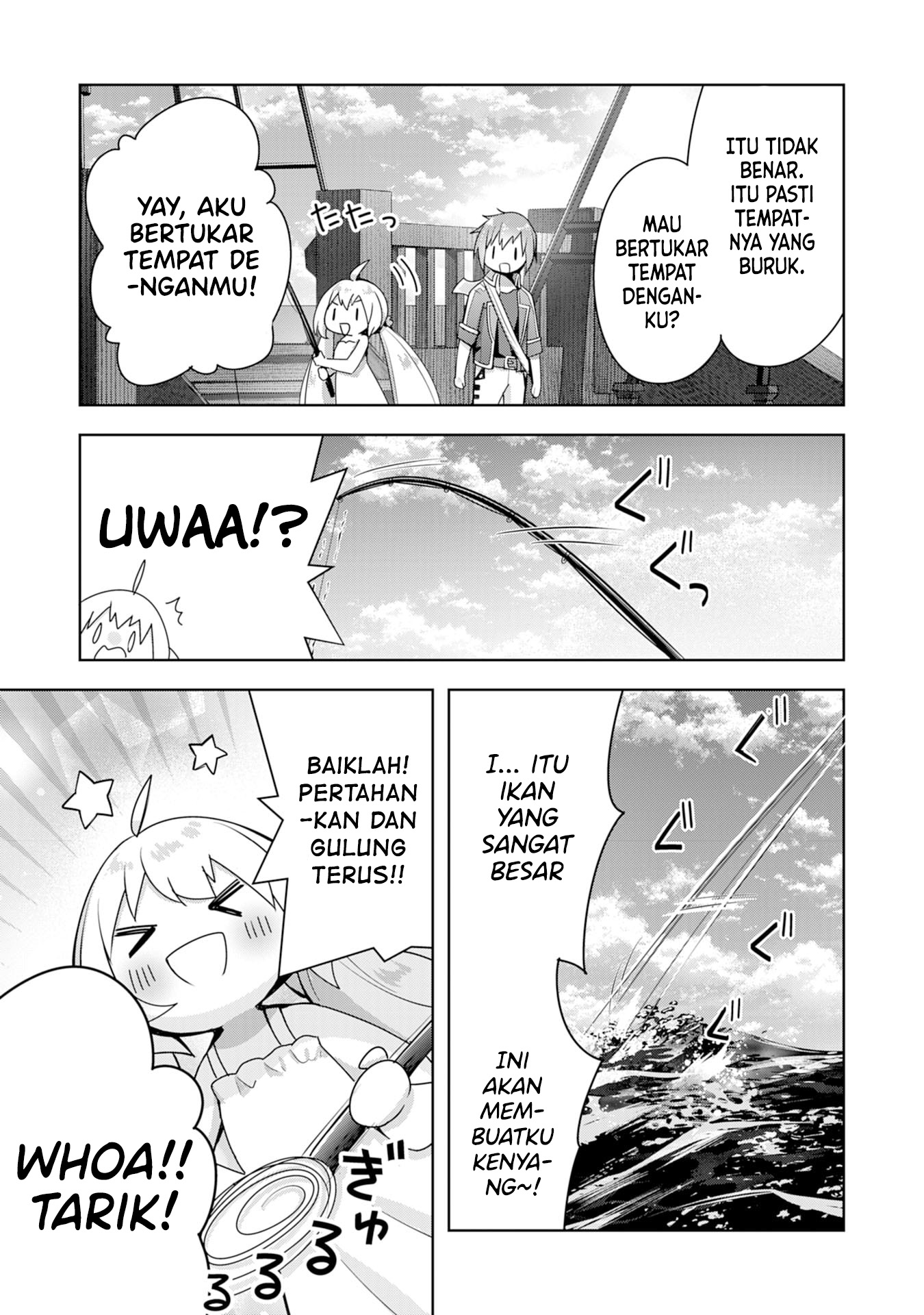 Uketsukejou ni Kokuhaku shitakute Guild ni Kayoitsumetara Eiyuu ni Natteta Chapter 6 - halaman 10