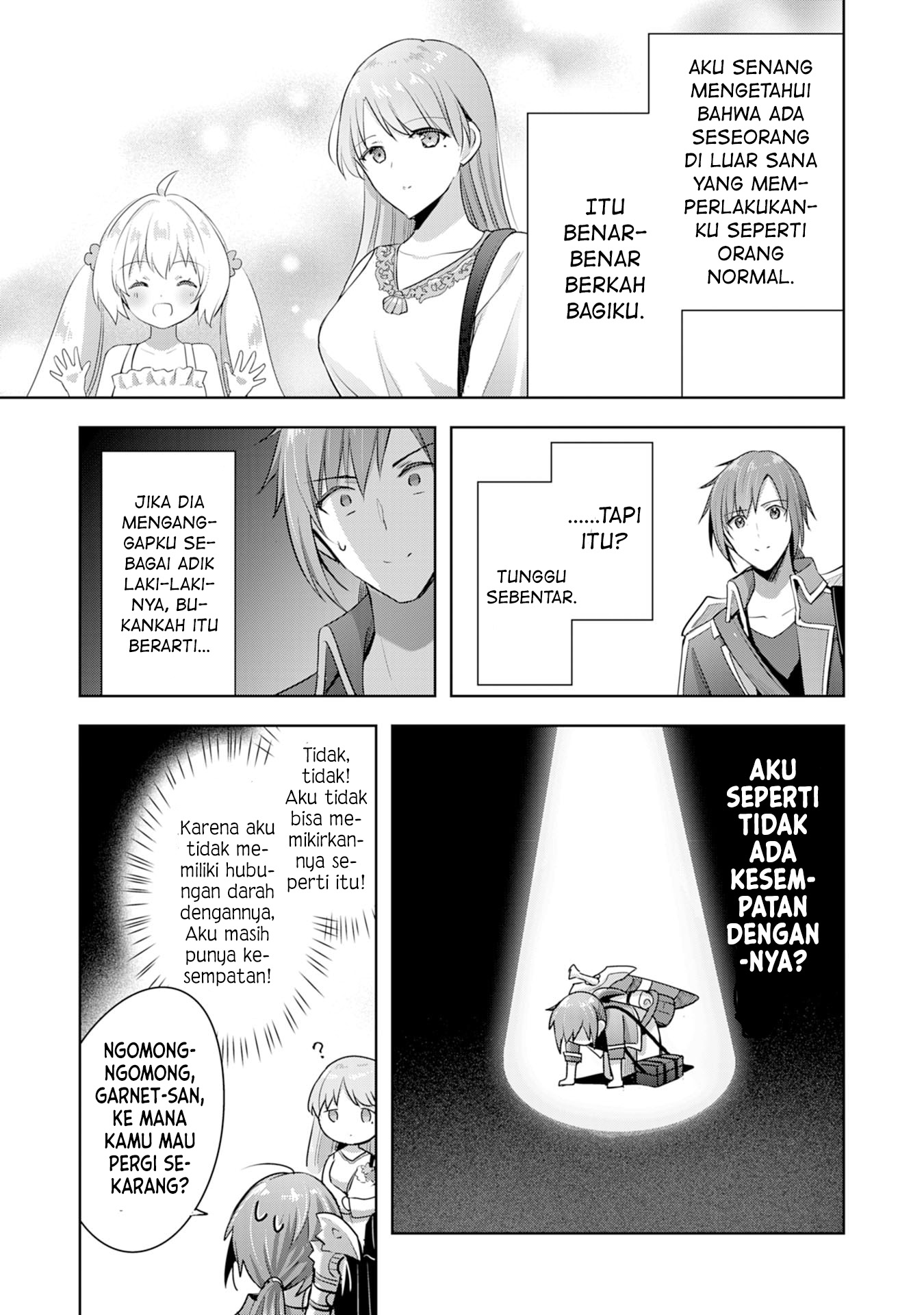 Uketsukejou ni Kokuhaku shitakute Guild ni Kayoitsumetara Eiyuu ni Natteta Chapter 6 - halaman 23